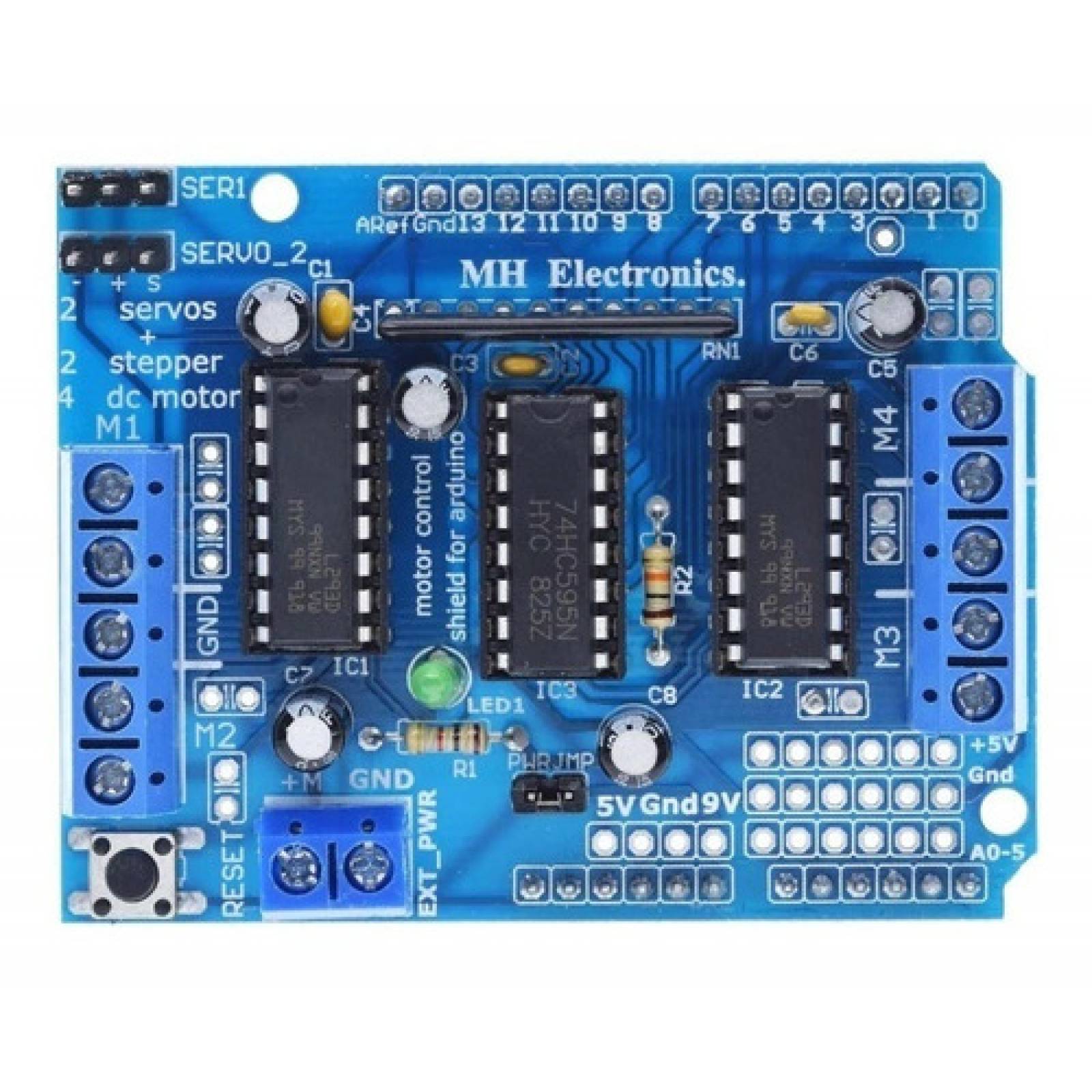 Modulo Puente H Shield L293d Driver Control De Motores