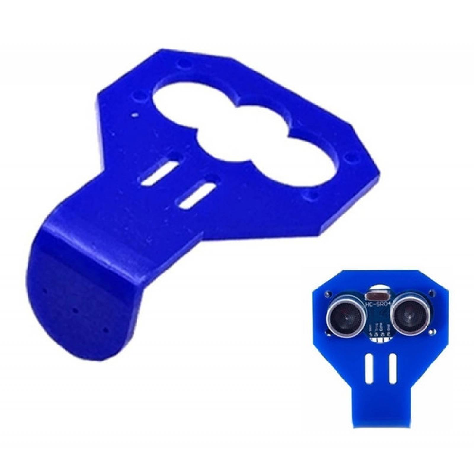 Soporte Para Sensor Ultrasonico Hc Sr04 Srf05 Color Azul