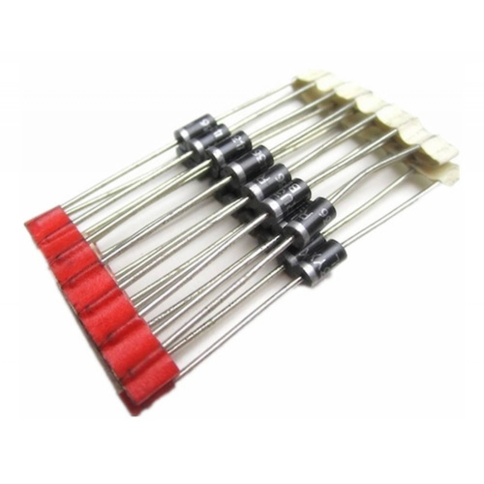 9 Pzas Diodo Rectificador 1n4007 4007