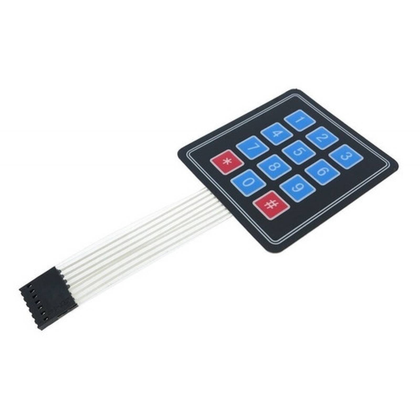 Teclado Matricial Membrana Matriz 4x3