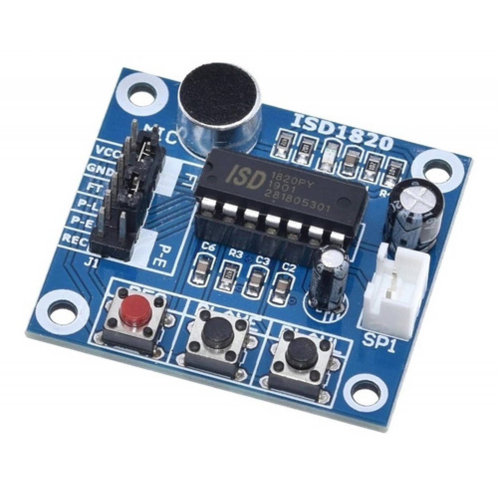 Modulo Grabador Y Reproductor De Voz Isd1820