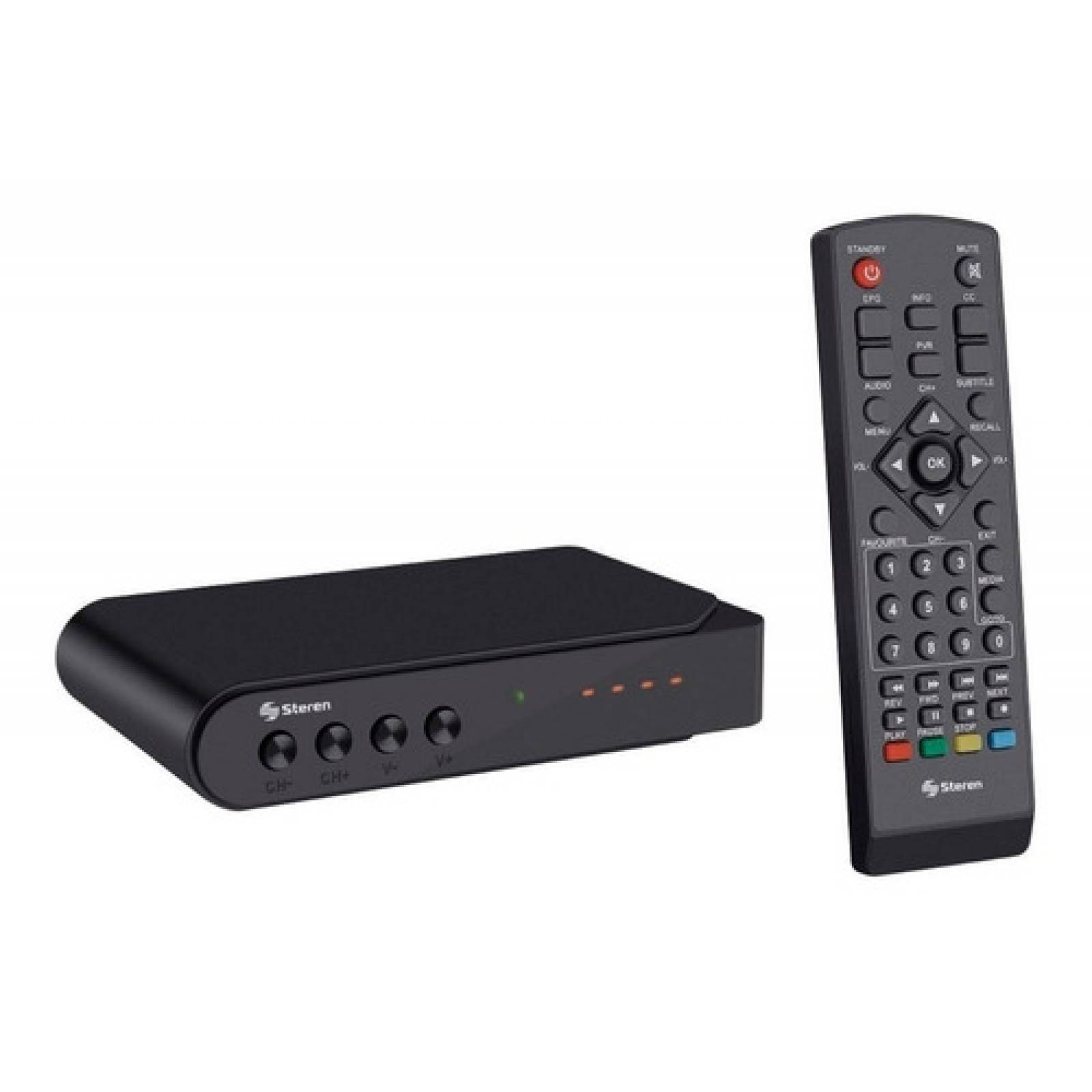 Decodificador de TV digital para ver los canales de alta definicion