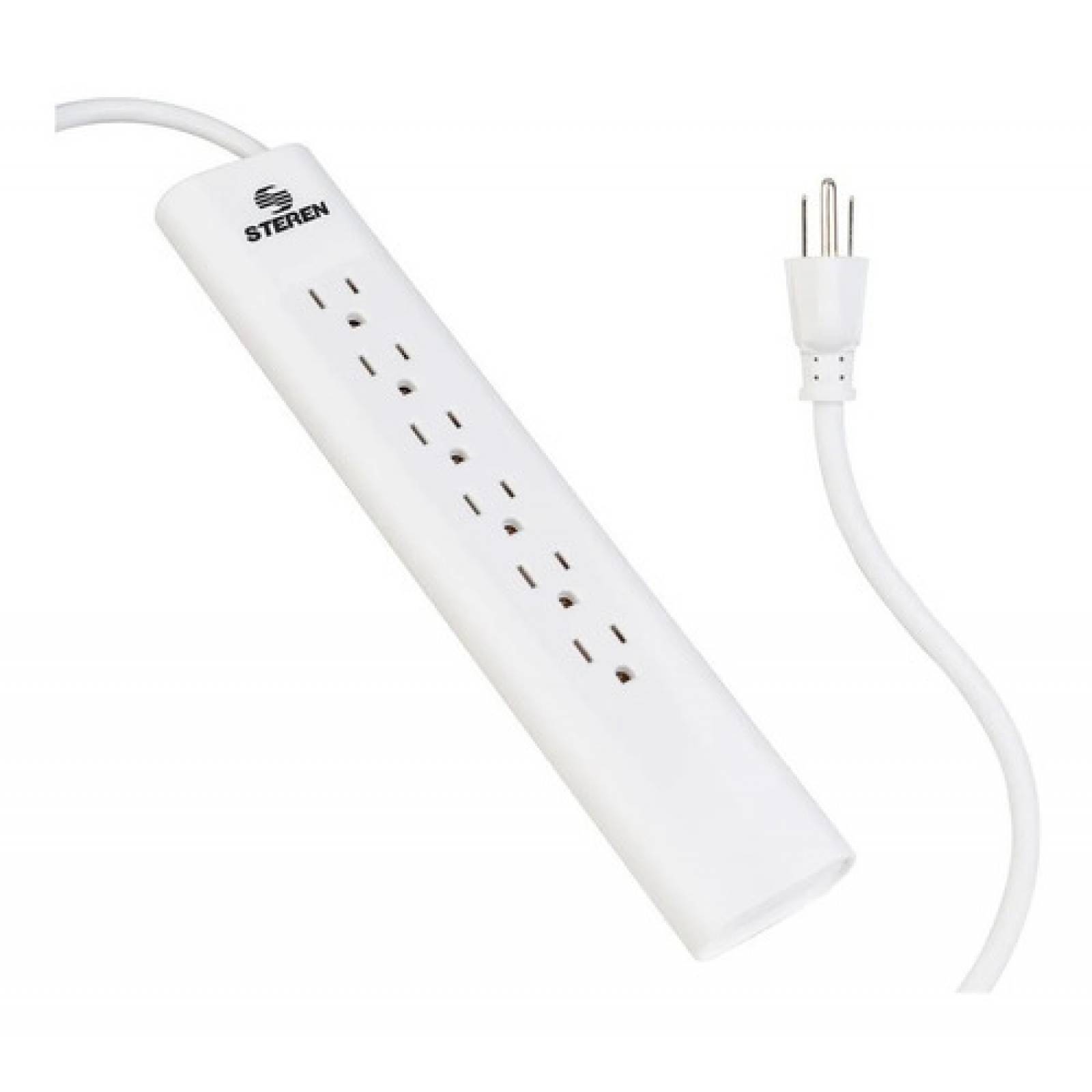 Multicontactos de 6 entradas con supresor de picos