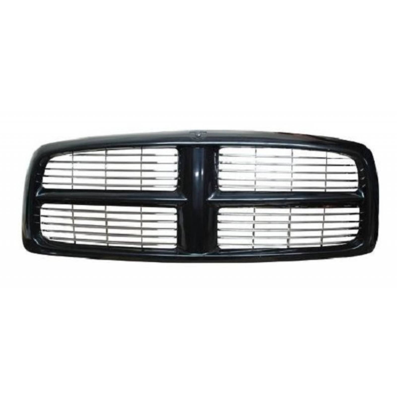Parrilla Ram 2002-2005 Completa Cromo Lineas Gris