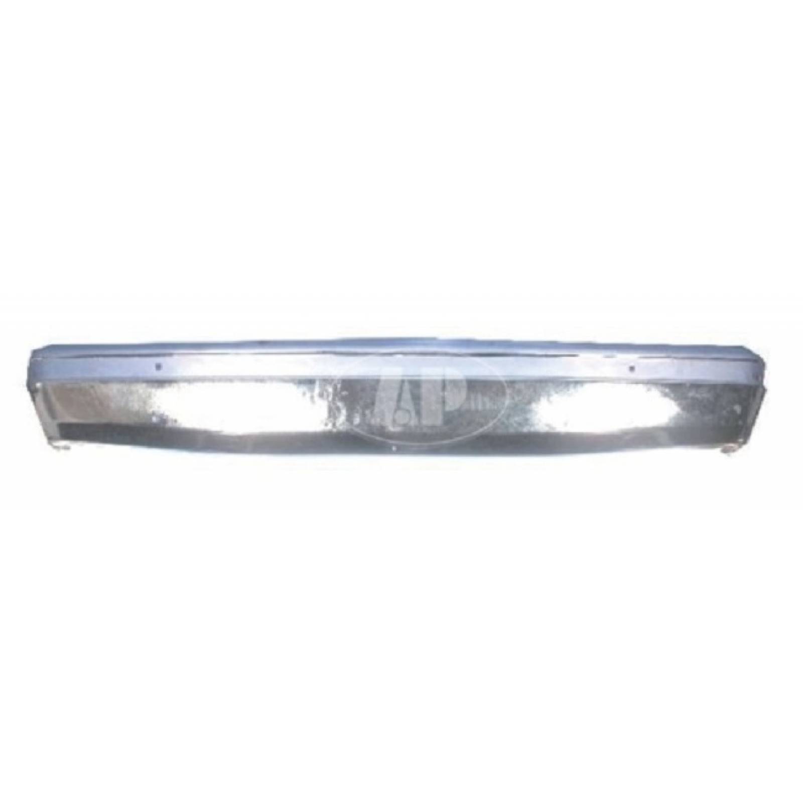 Defensa Delantera Ford 87-91 Cromo Lisa