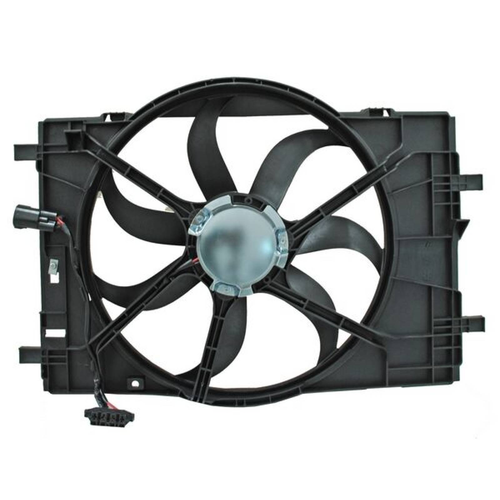 Motoventilador Fusion/Milan/Lincoln Mkz 2006-2009 L4/2.3/V6/3.0L Para Radiador Sencillo Completo