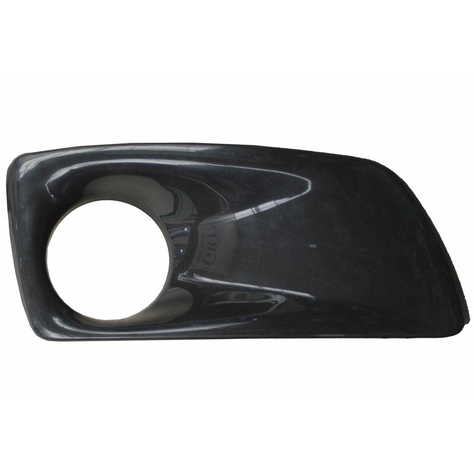 Bisel De Faro Niebla Tracto Kenworth T-660 Negro ( Economico ) Lado Derecho=Copiloto