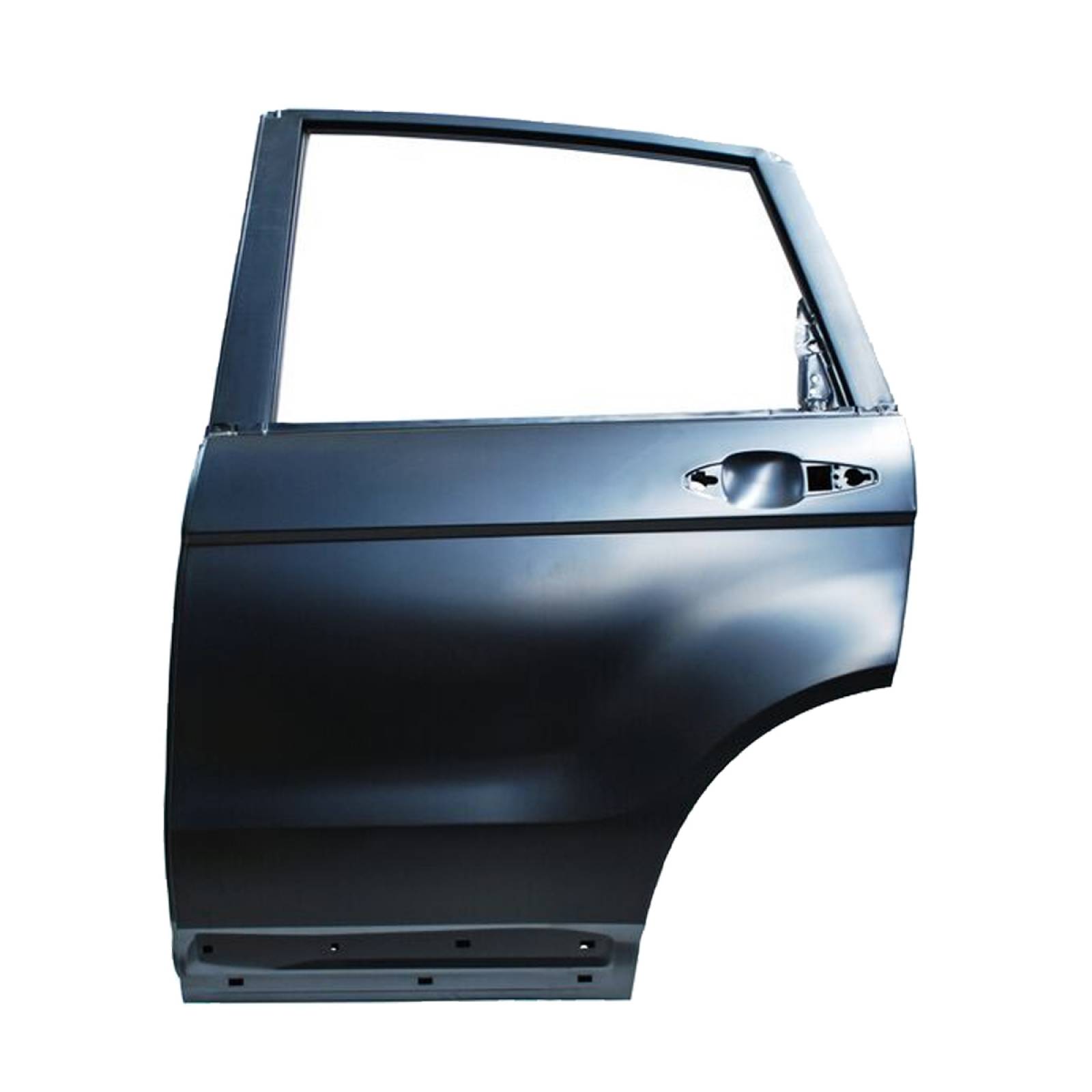 Juego De 6 Molduras De Pilar Negras Para Honda CR-V 2007-2011 - Acabado Piano Black, Fácil Instalación
