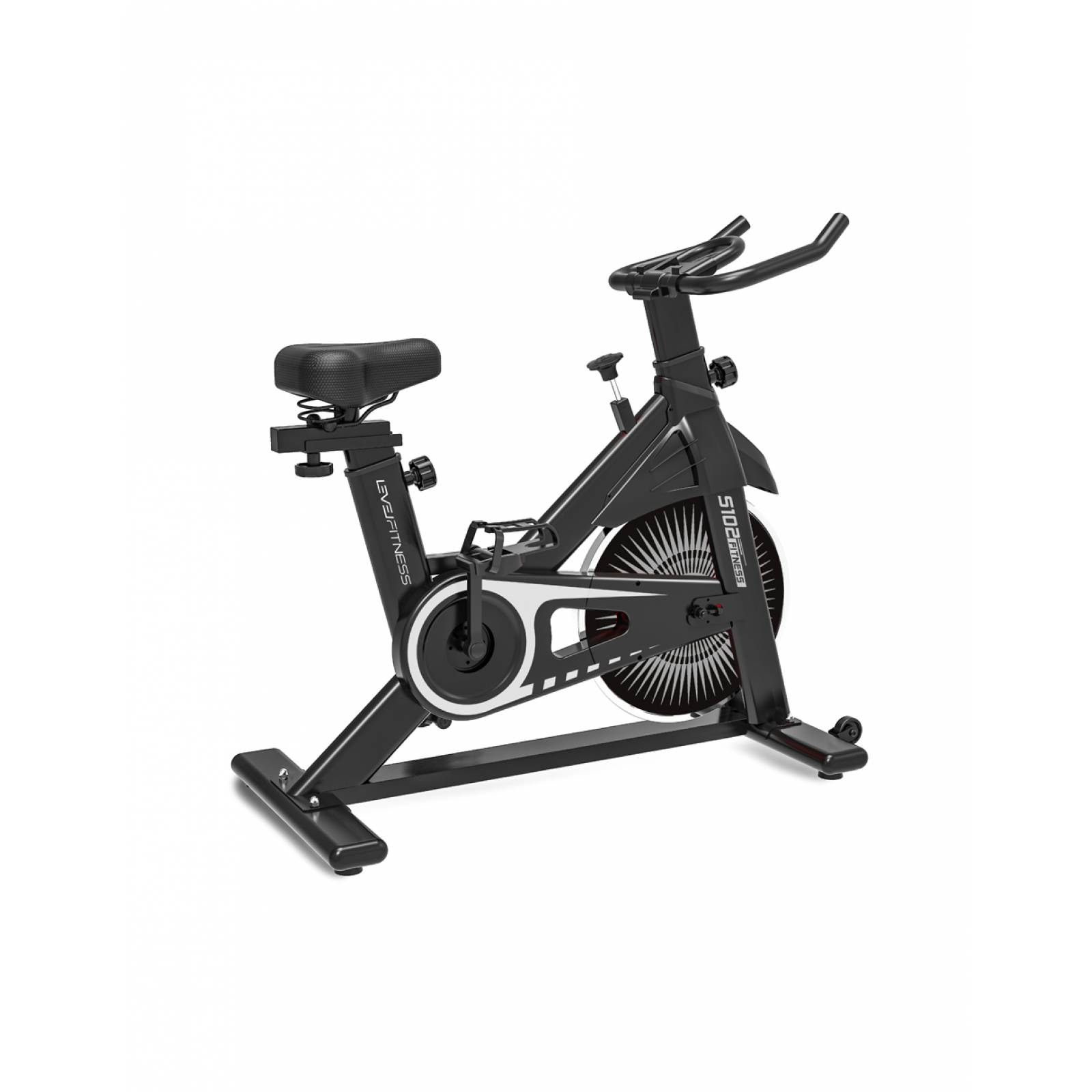 LEVEL FITNESS Bicicleta Estatica Fija de Spinning 6kg