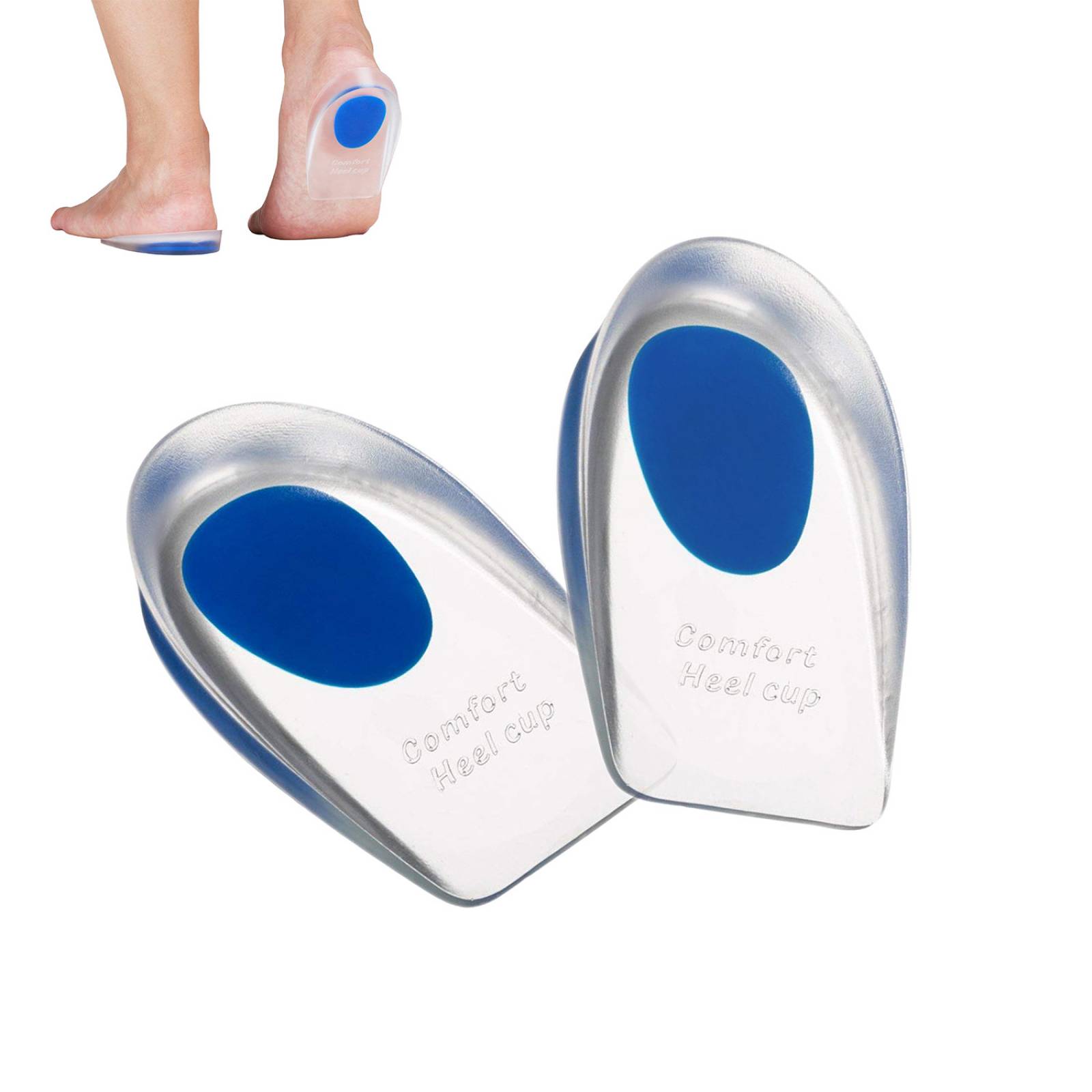 Canotagio Par de Taloneras de Gel para Zapatos o Tenis Unisex