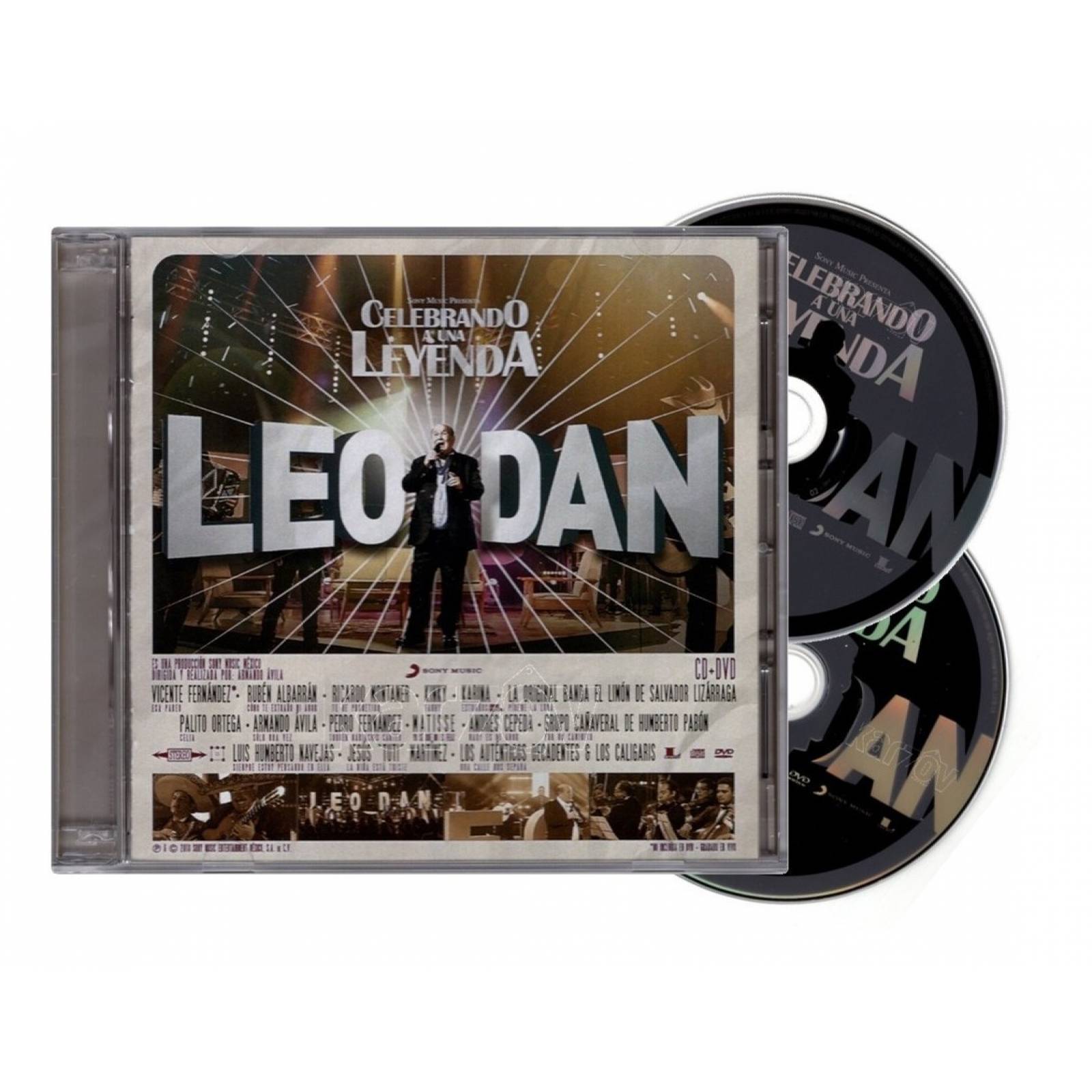 Leo Dan Celebrando A Una Leyenda Disco Cd + Dvd