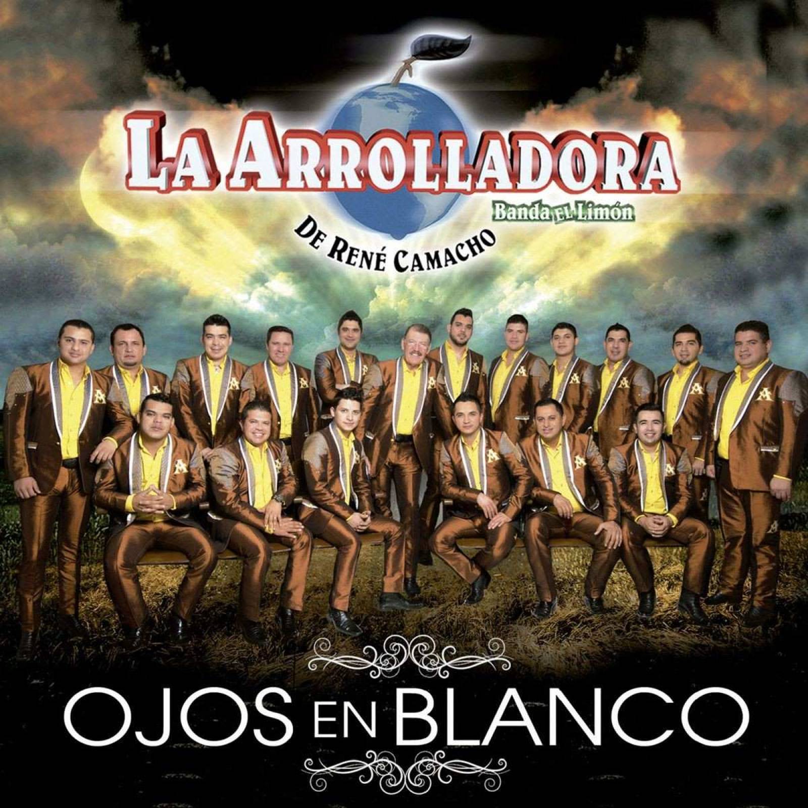 La Arrolladora Banda El Limón - Ojos En Blanco - Disco Cd.