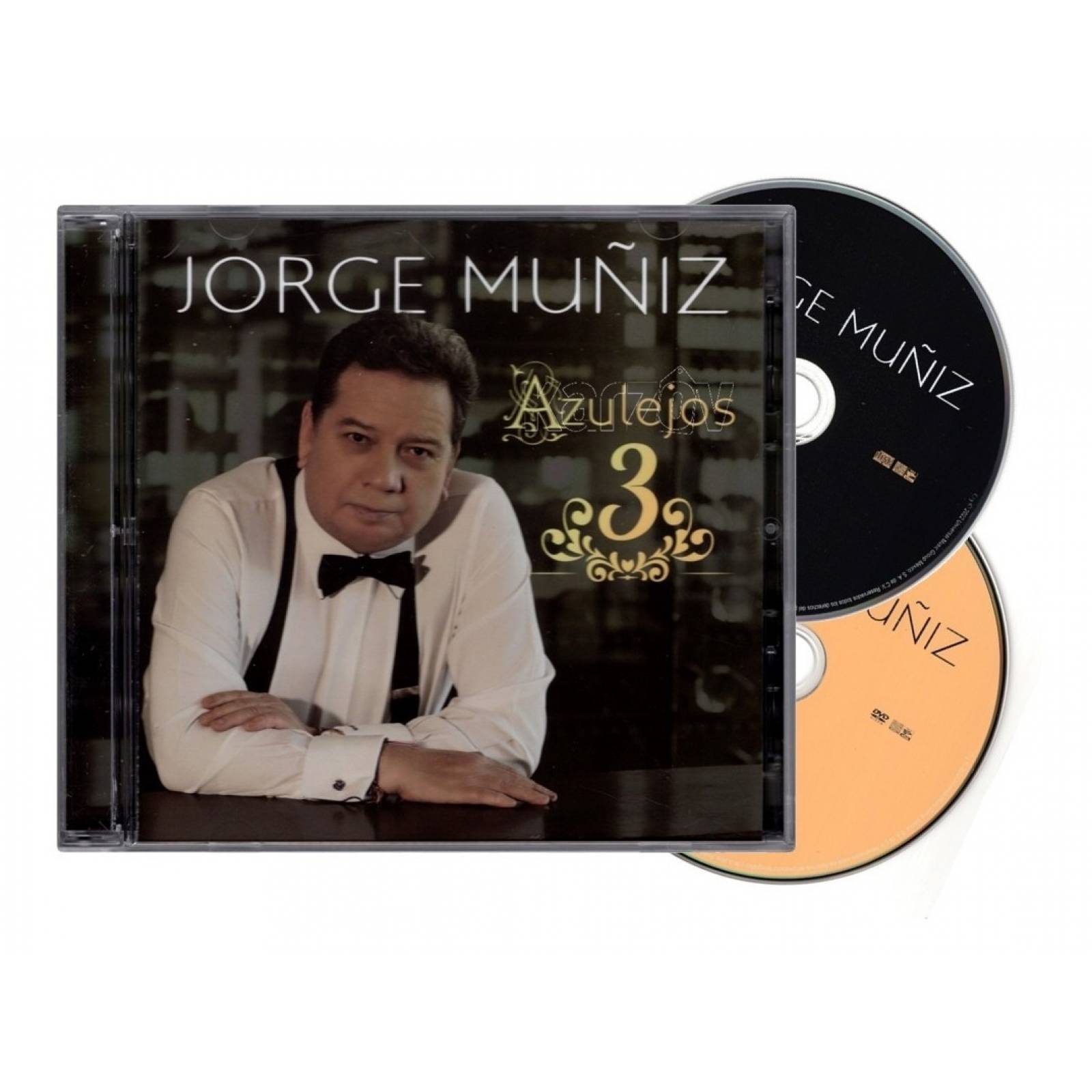Jorge Muñiz - Azulejos 3 Tres - Disco Cd + Dvd.
