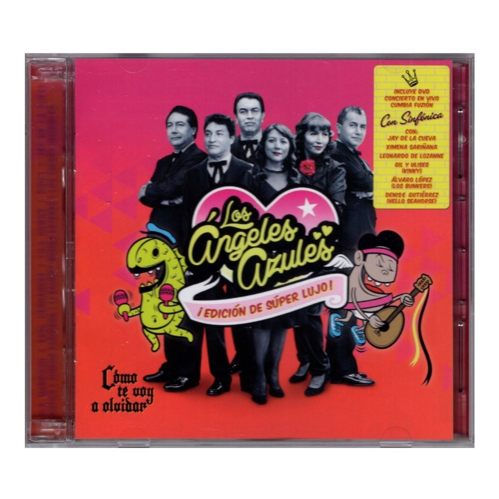 Como Te Voy A Olvidar - Los Angeles Azules - Disco Cd + Dvd