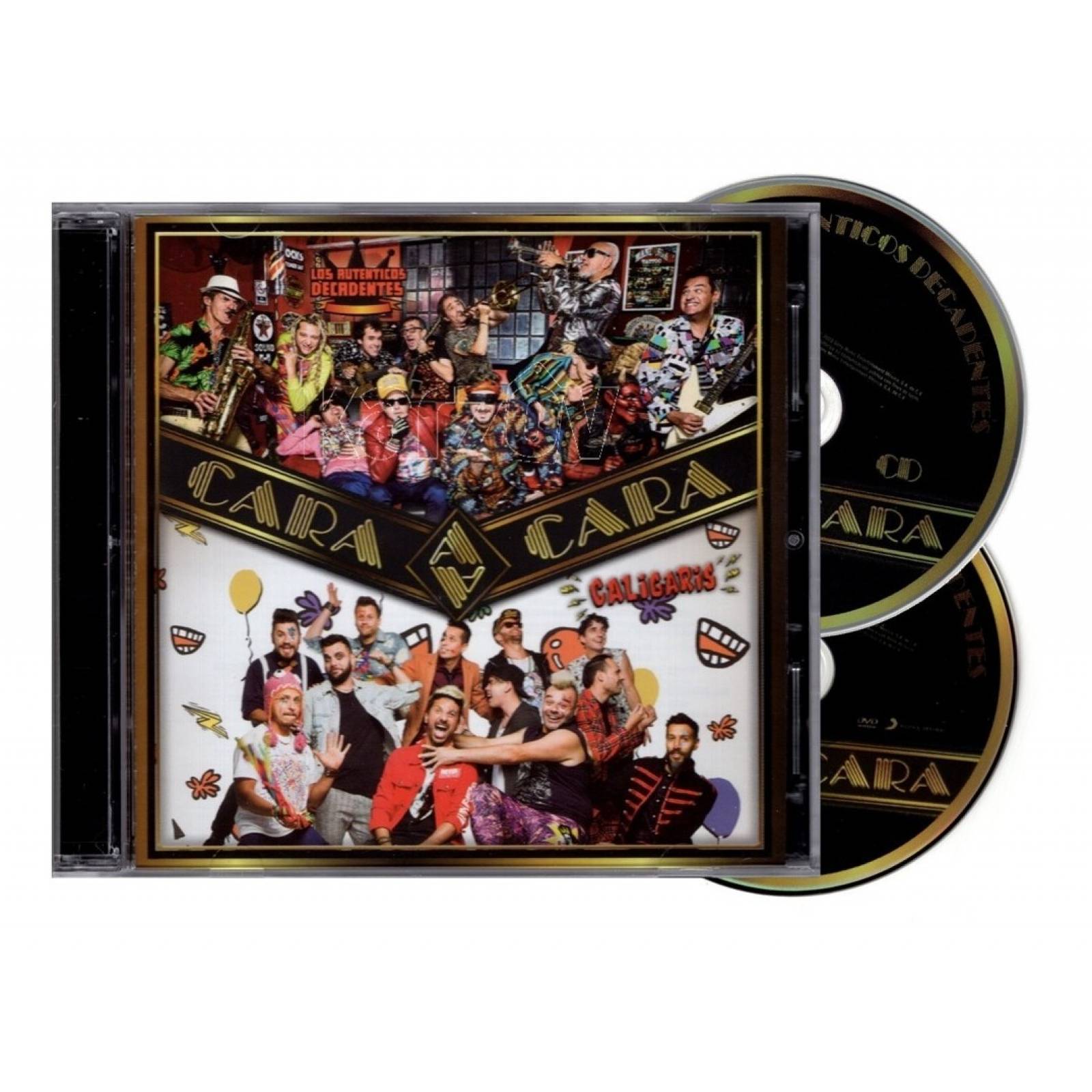 Autenticos Decadentes Caligaris - Cara A Cara - Cd + Dvd