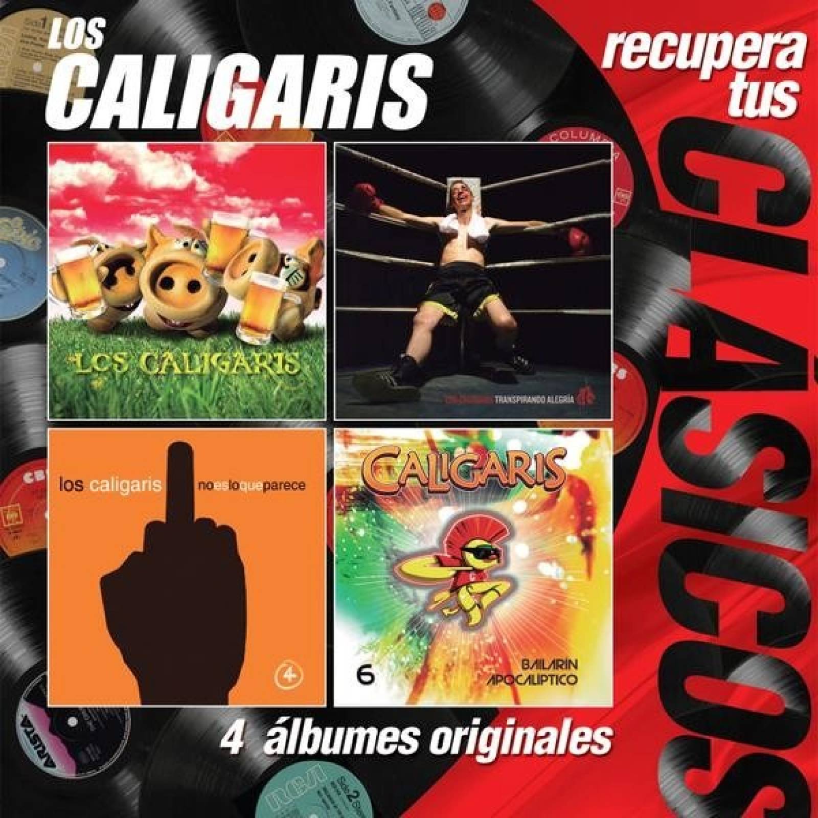 Caligaris - Recupera Tus Clásicos - Disco Cd.
