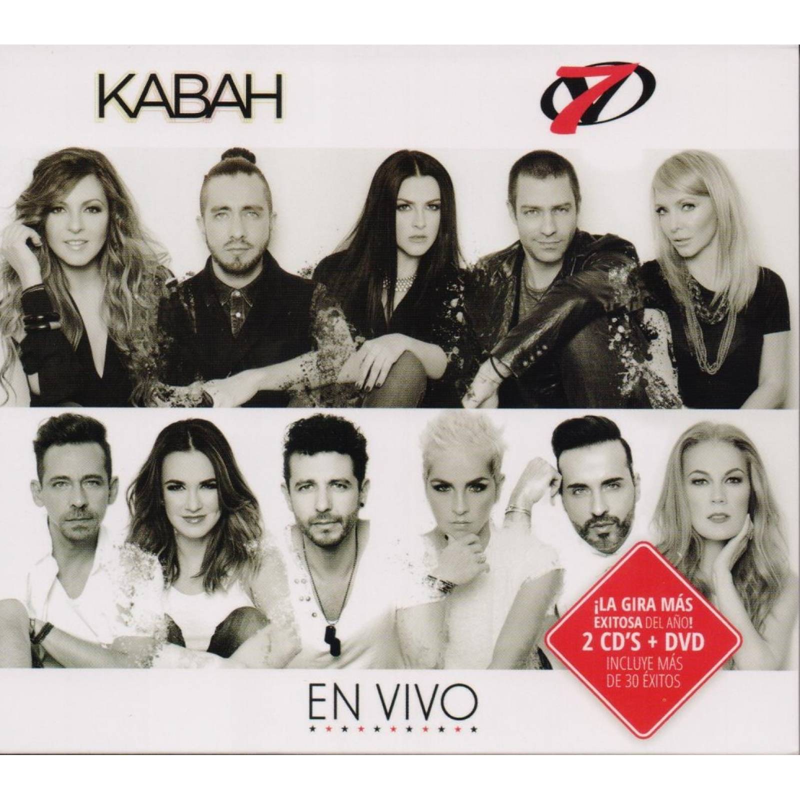 En Vivo - Kabah Y Ov7 - 2 Discos Cd + Dvd