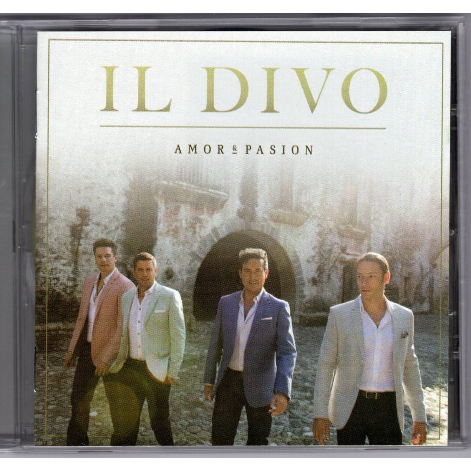 Cd Il Divo Amor & Pasion Deluxe 12 Canciones Tracks.