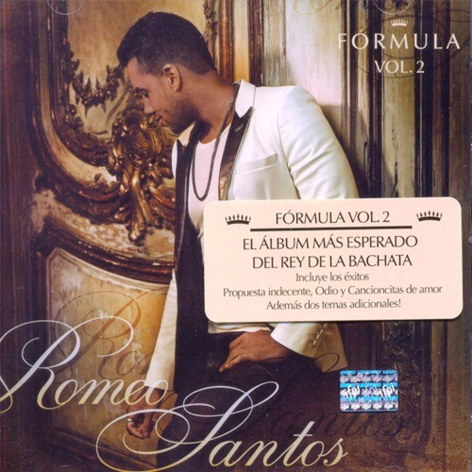 Formula Vol 2 Dos - Romeo Santos - Cd Disco - Nuevo