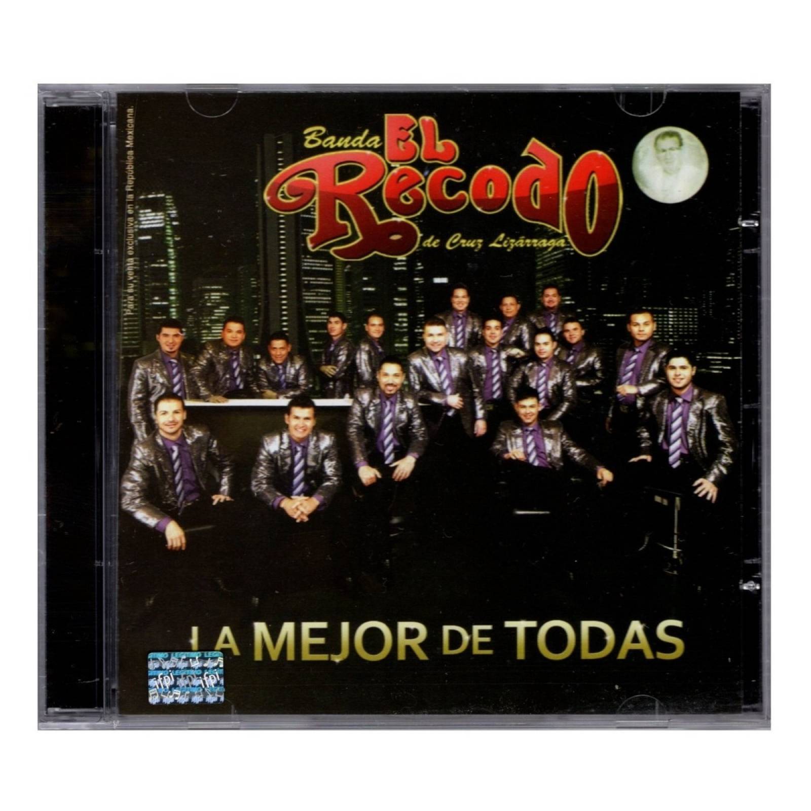 La Mejor De Todas Banda El Recodo Disco Cd