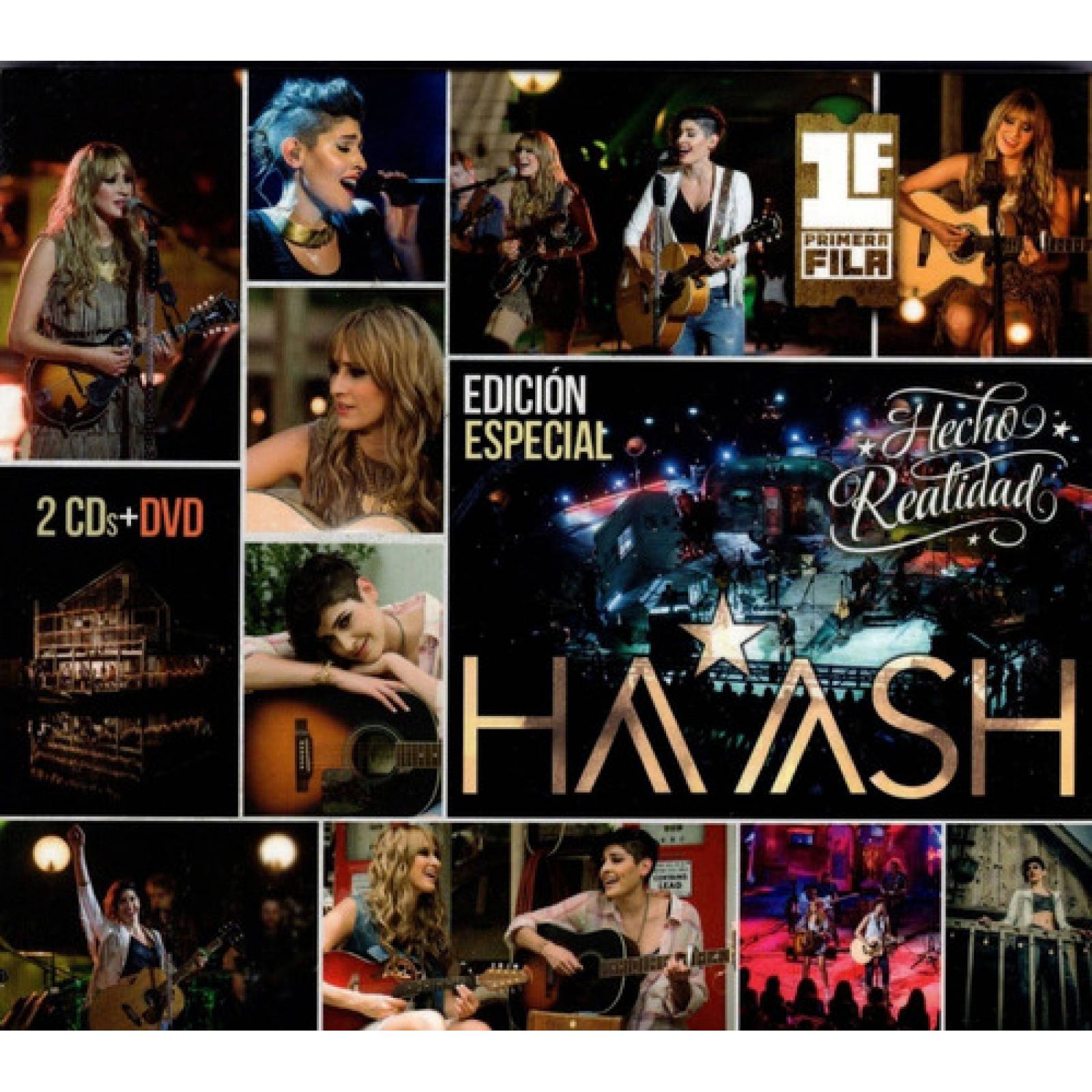 Ha Ash Primera Fila Hecho Realidad Ed Especial 2 Cd + Dvd.