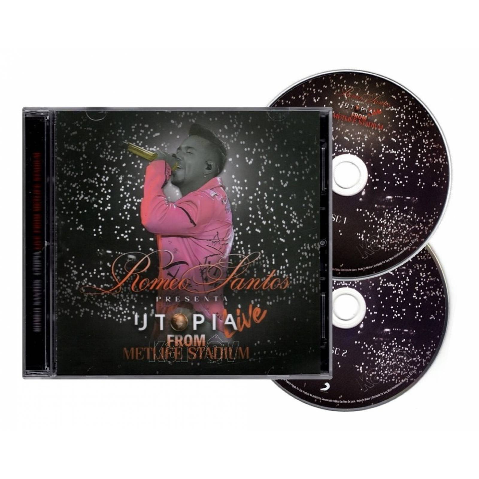 Romeo Santos - Utopia / Live Metlife Stadium - 2 Discos Cd