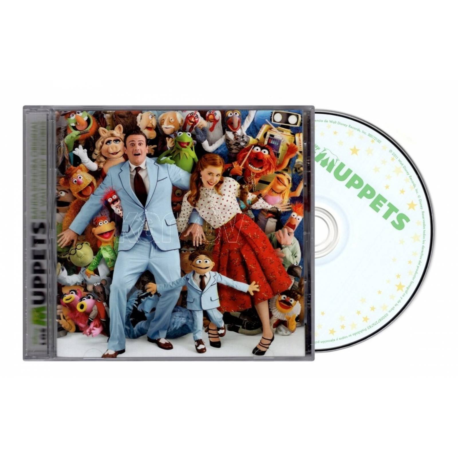 Los Muppets  Disney  - Soundtrack - Disco Cd