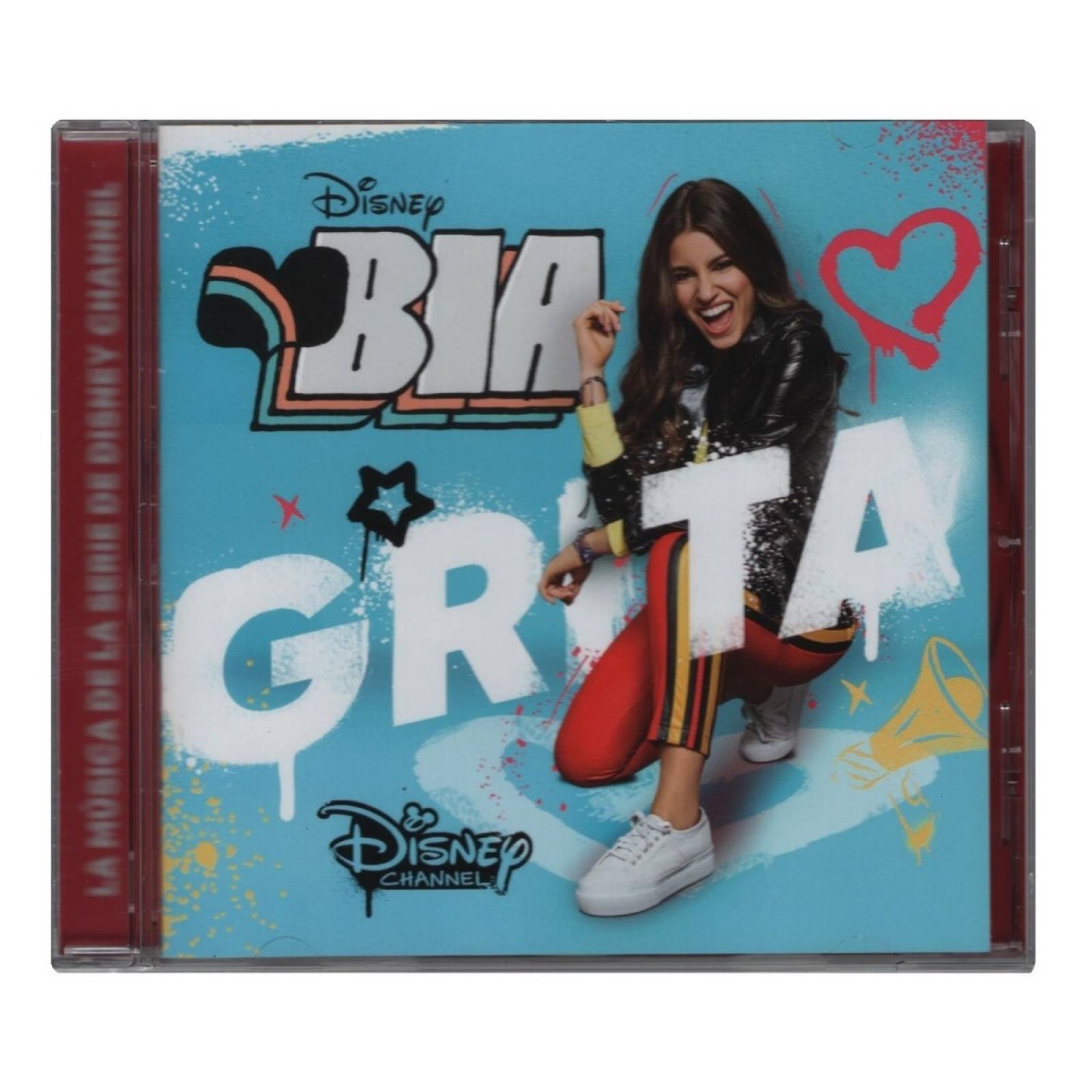 Bia - Grita  Disney - Disco Cd - Nuevo 12 Canciones