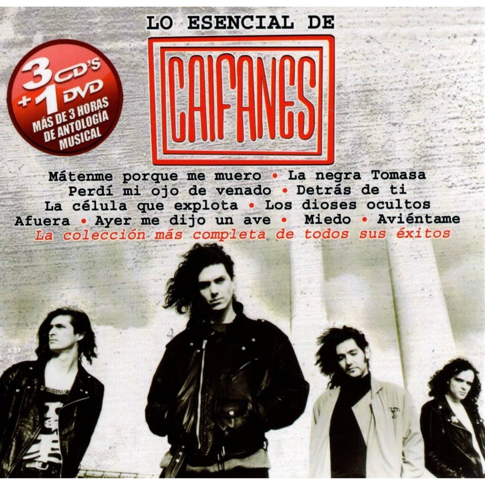 Lo Esencial De Caifanes - 3 Discos Cd + Dvd (48 Canciones).