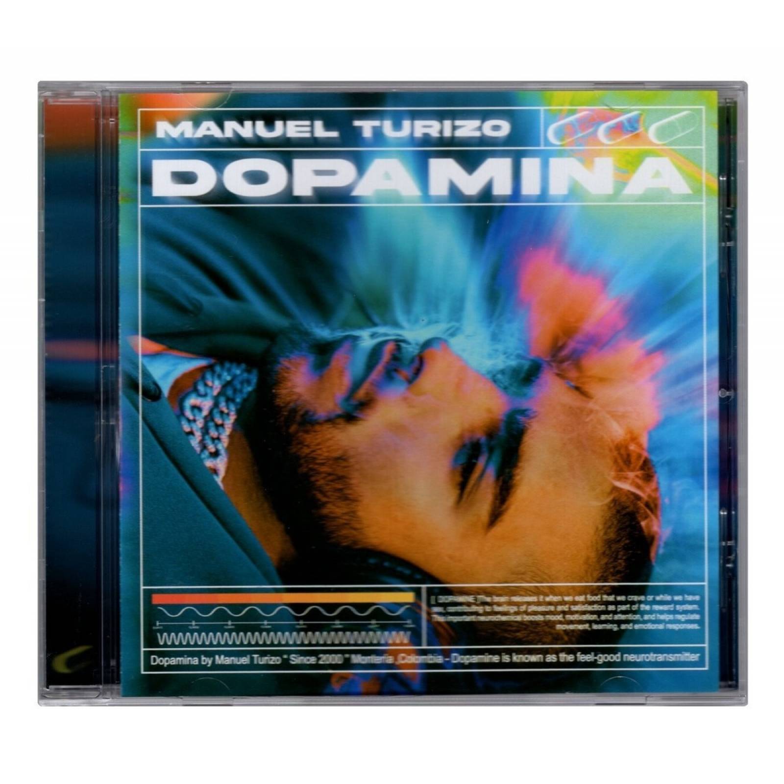 Manuel Turizo - Dopamina - Disco Cd.