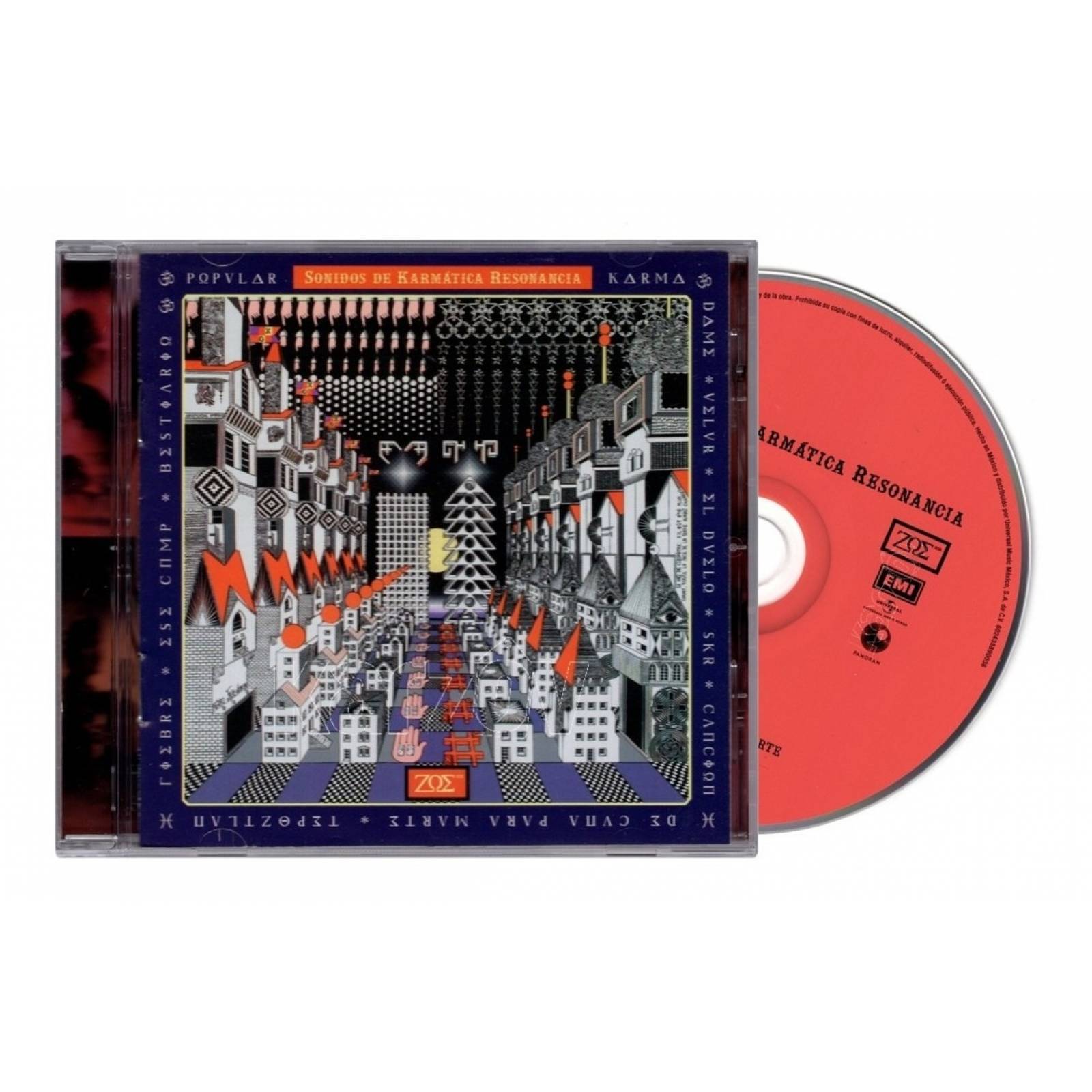 Zoe - Sonido De Karmatica Resonancia - Disco Cd.