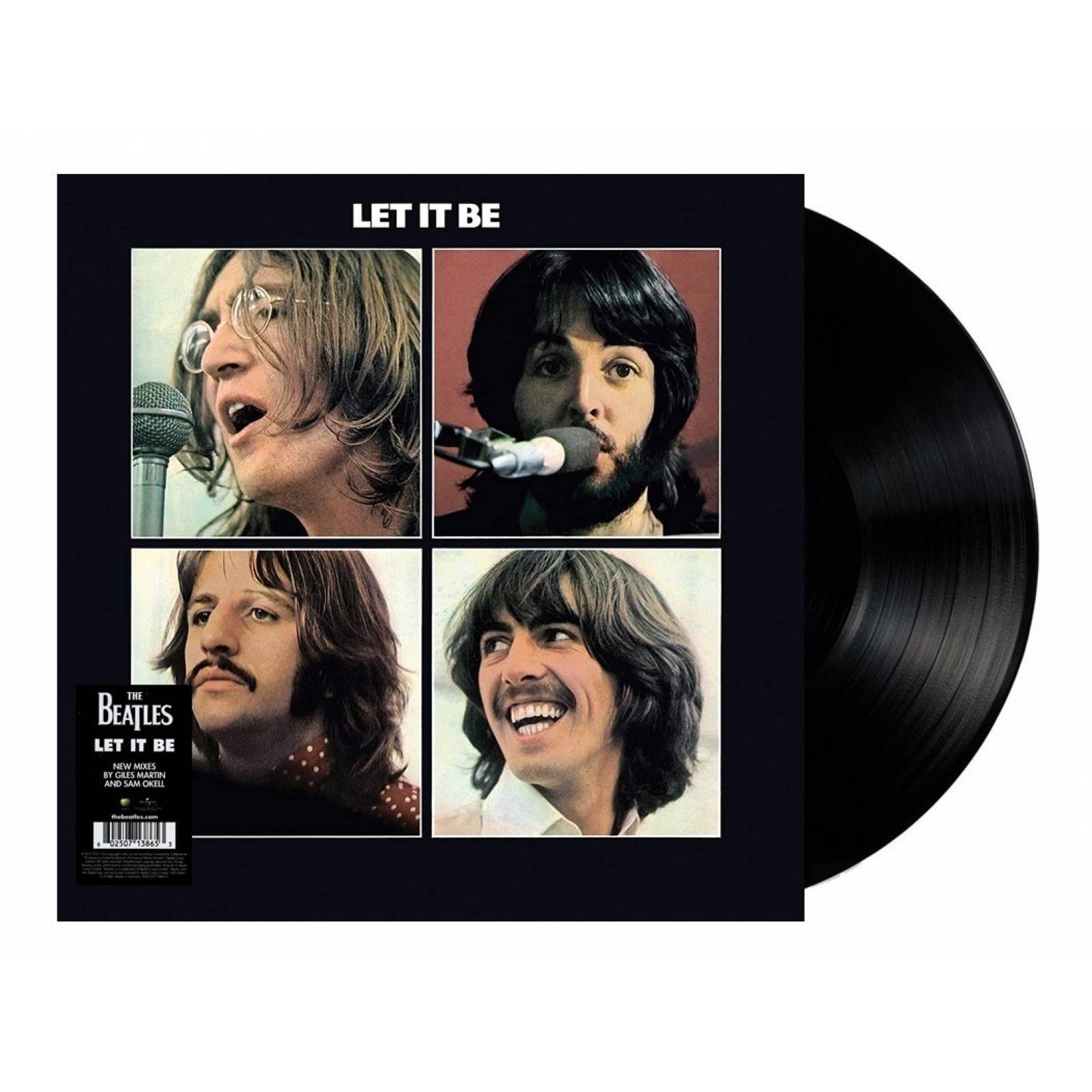 The Beatles Let It Be 50th Anniversary Lp Acetato Vinyl