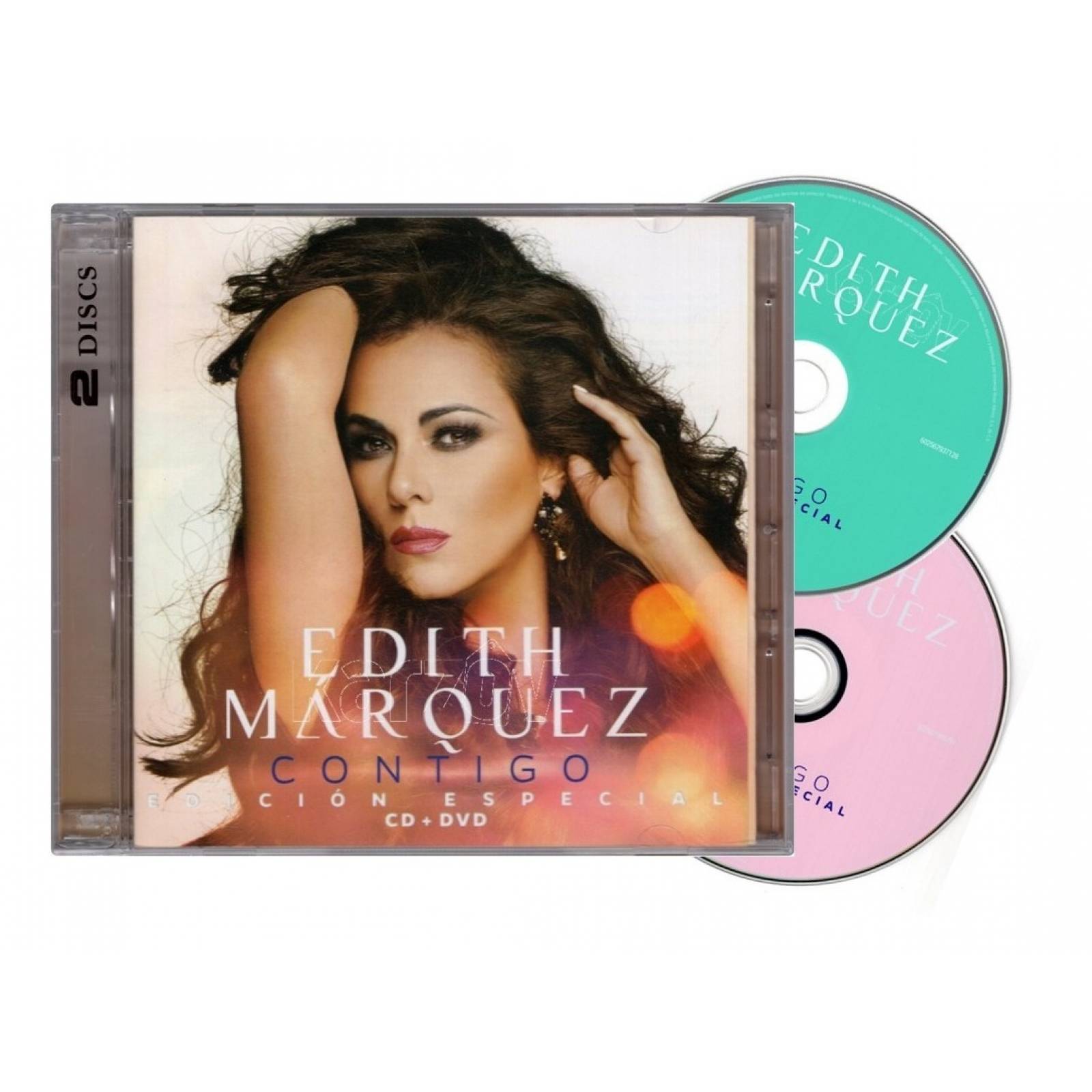 Edith Marquez - Contigo  Edicion Especial - Disco Cd + Dvd