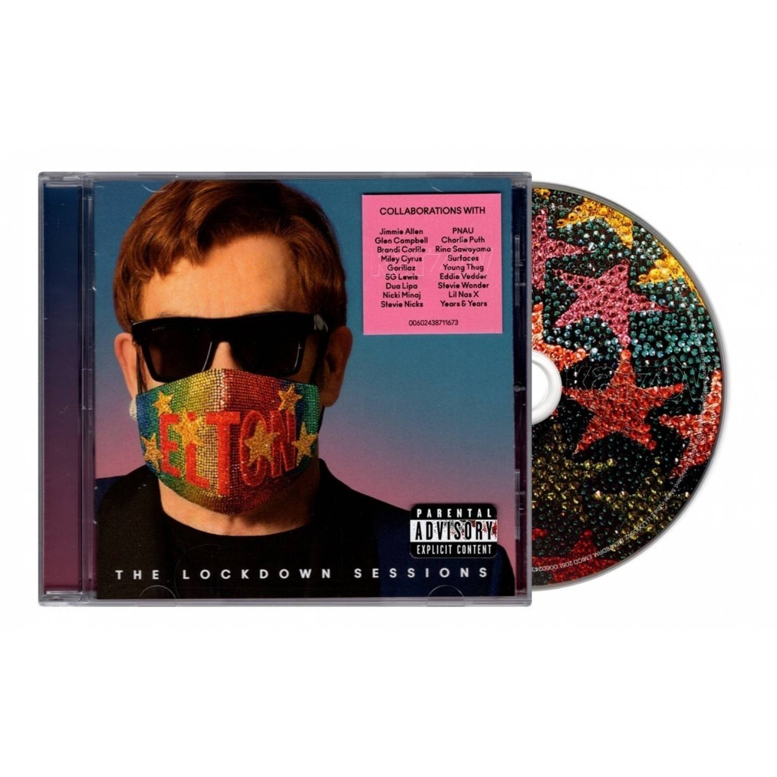 Elton John - The Lockdown Sessions - Disco Cd 16 Canciones