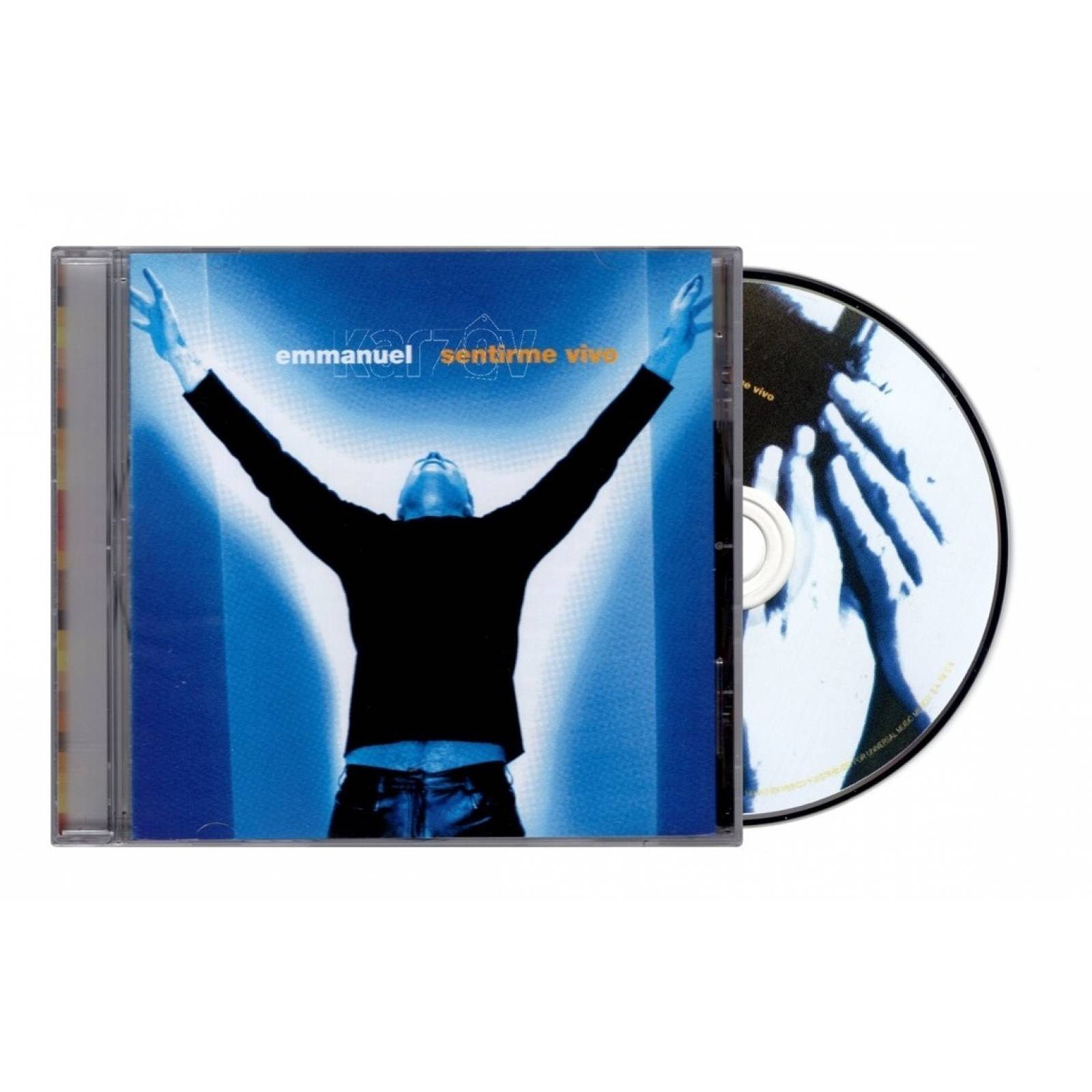 Emmanuel - Sentirme Vivo - Disco Cd 10 Canciones