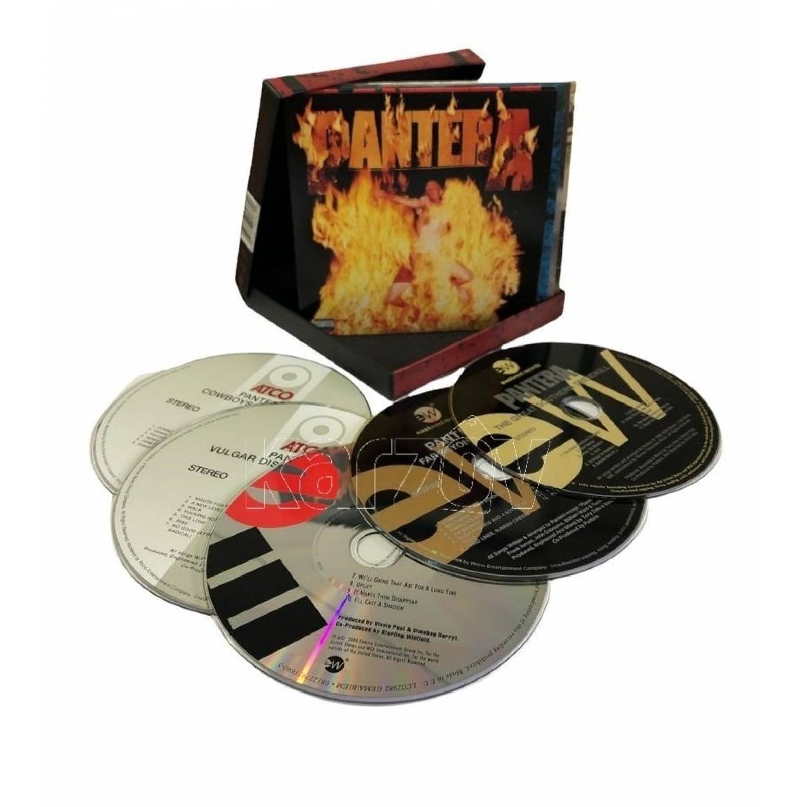 Pantera - The Complete Studio Albums 1990-2000 / Box 5 Cd