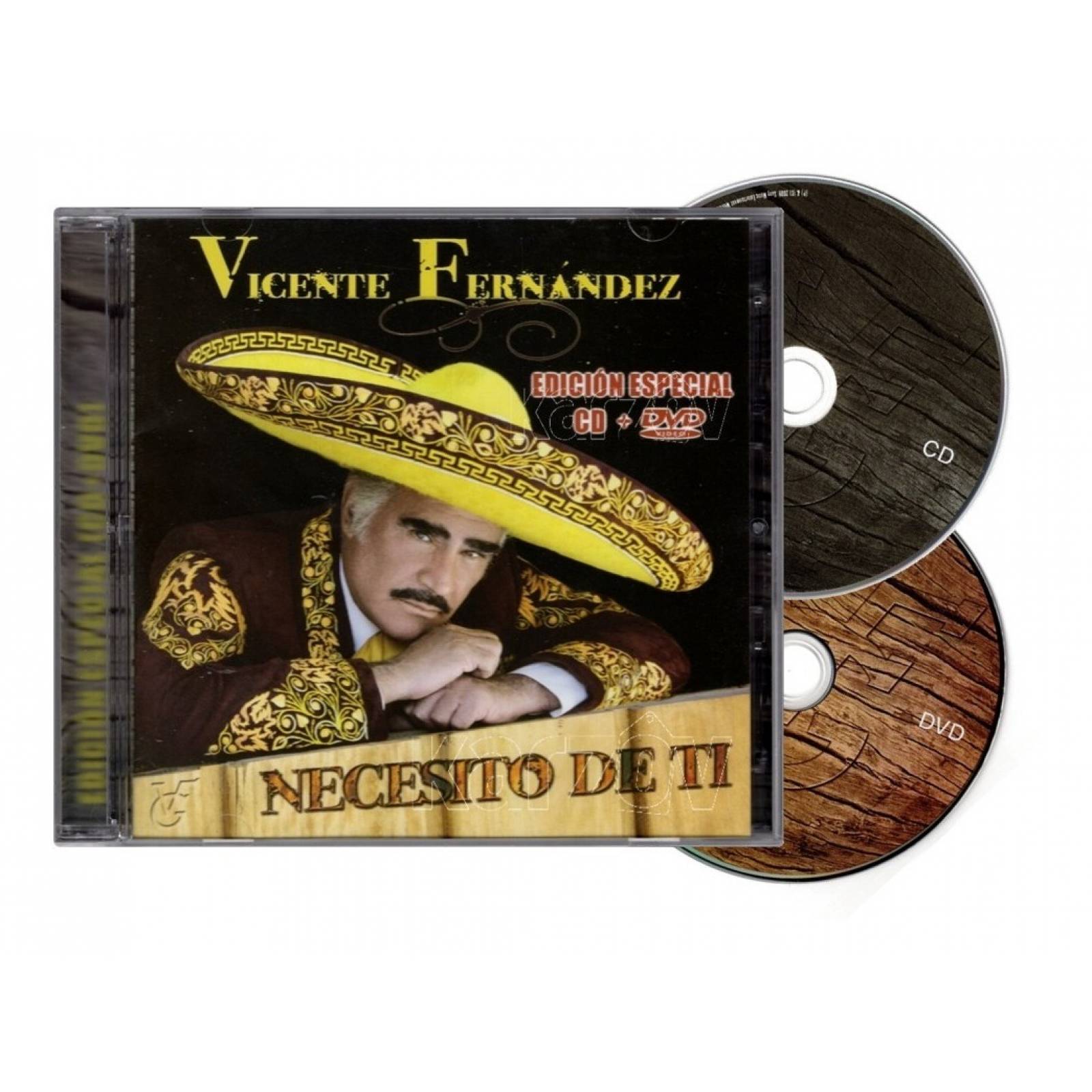 Vicente Fernandez - Necesito De Ti Especial - Cd + Dvd
