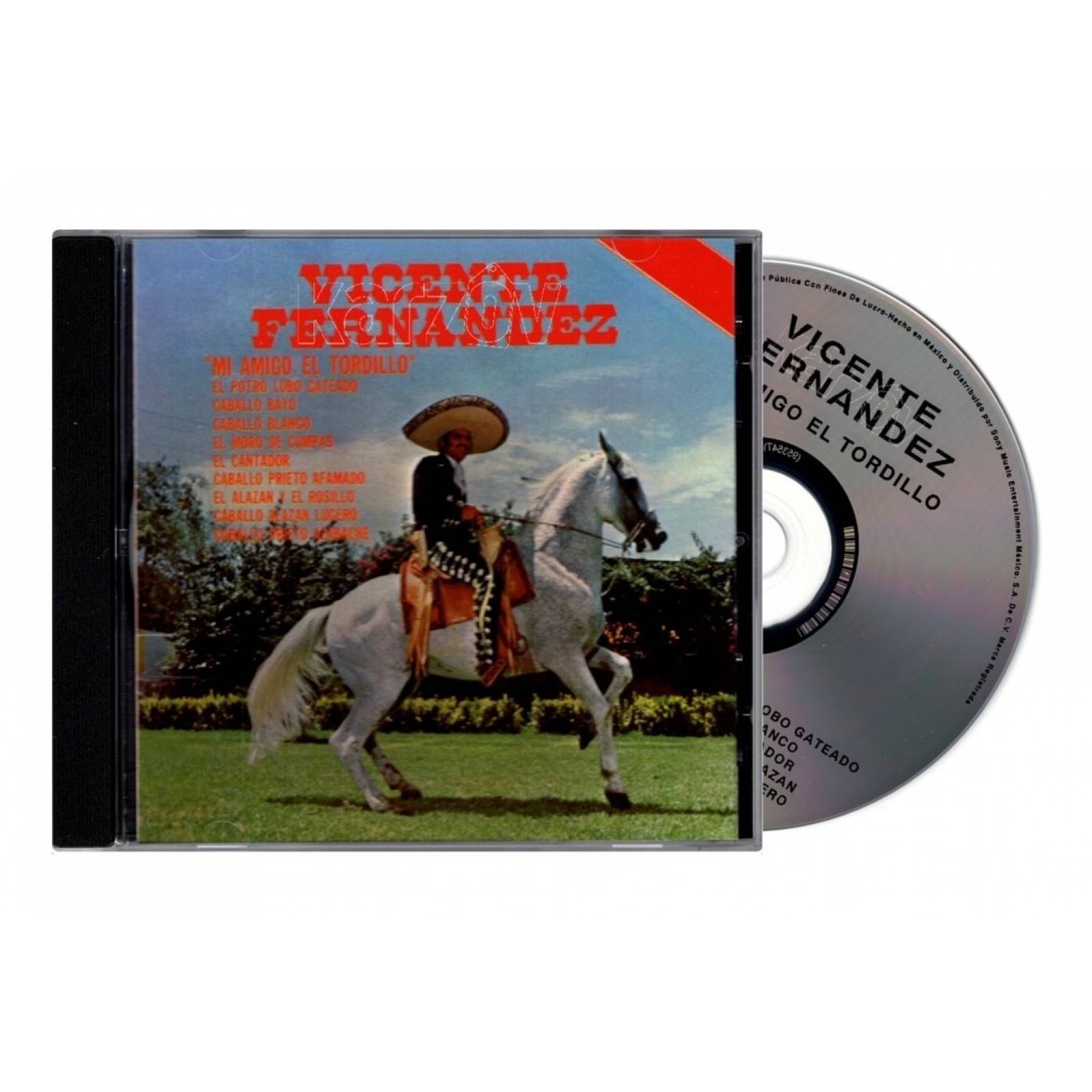 Vicente Fernandez - Mi Amigo El Tordillo - Disco Cd