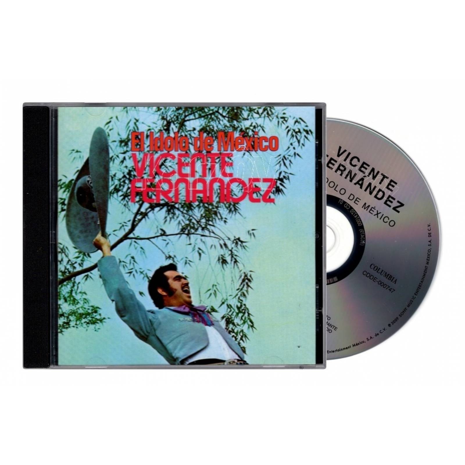 Vicente Fernandez - El Idolo De Mexico - Disco Cd