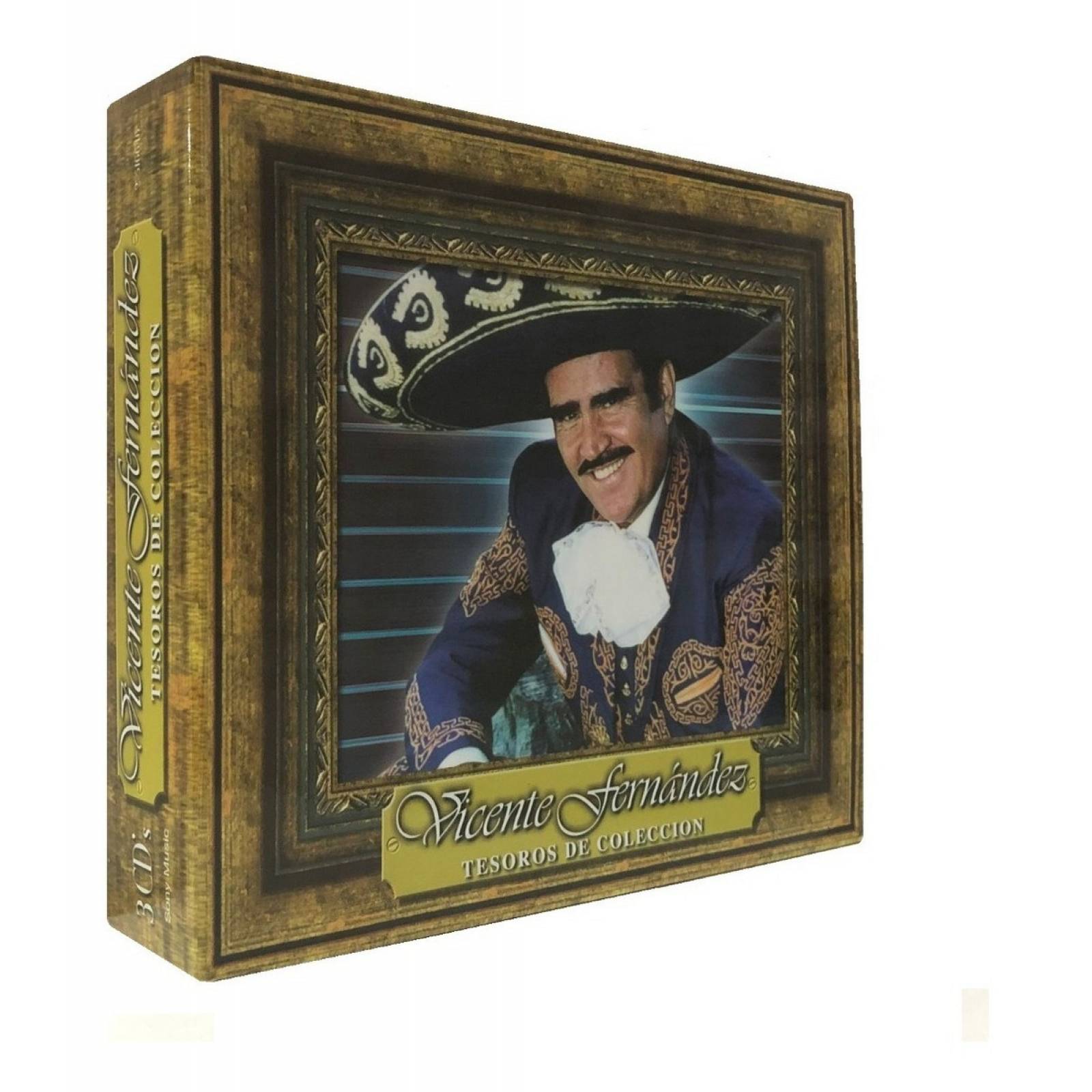 Vicente Fernandez - Tesoros De Coleccion - Boxset 3 Cd