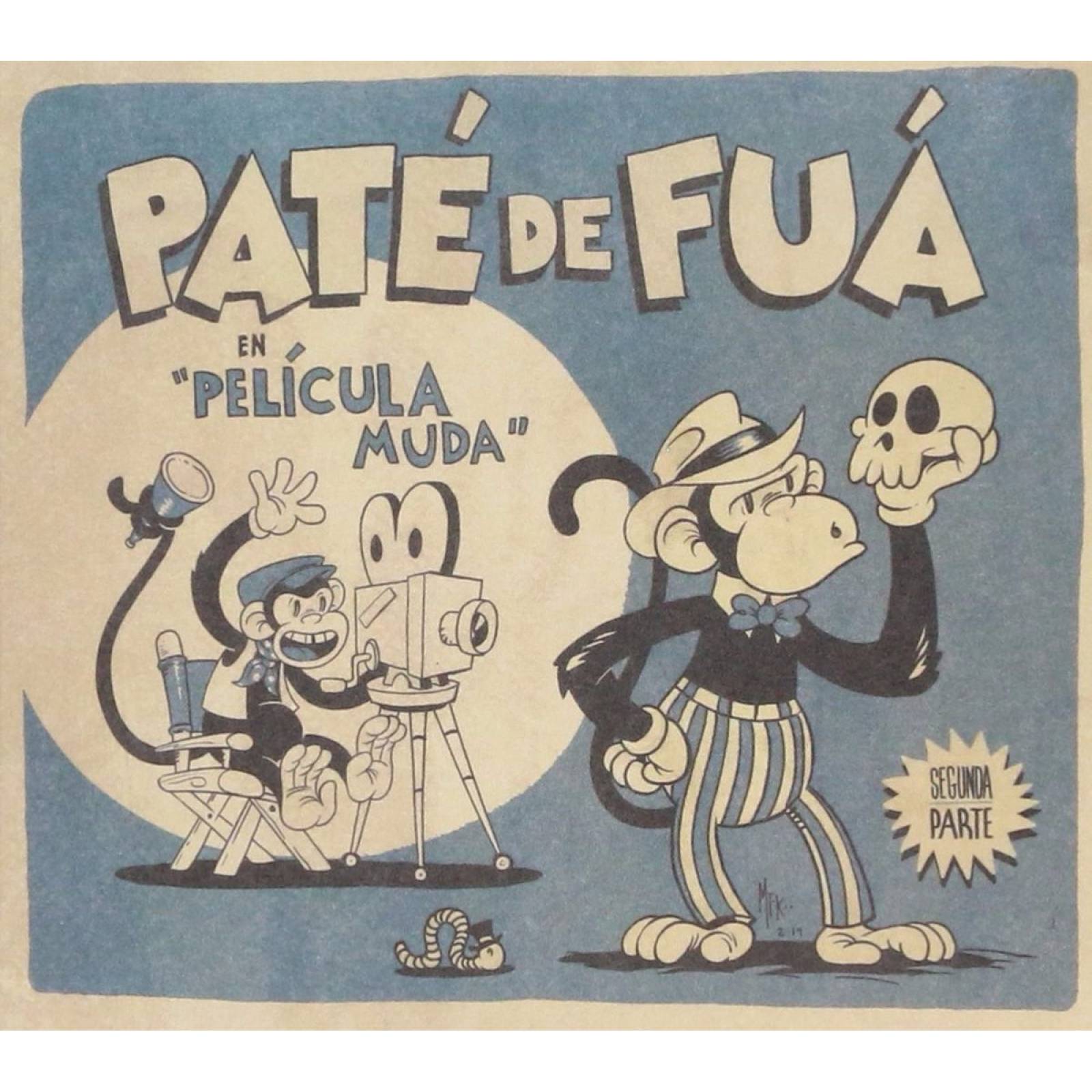 Pate De Fua Pelicula Muda Parte 2 Dos Disco Cd 15 Canciones