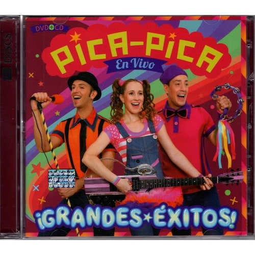 Grandes Exitos - Pica Pica - Disco Cd + Dvd - Nuevo