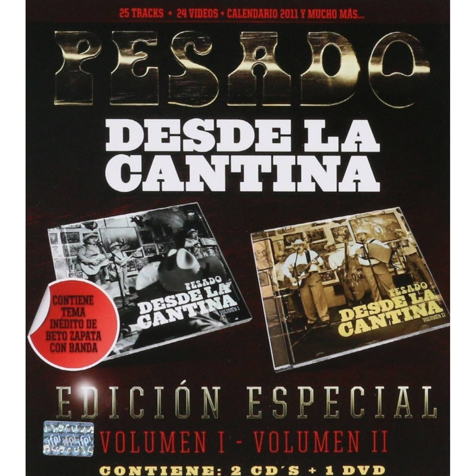Grupo Pesado Desde La Cantina Edicion Especial 2 Cd + Dvd