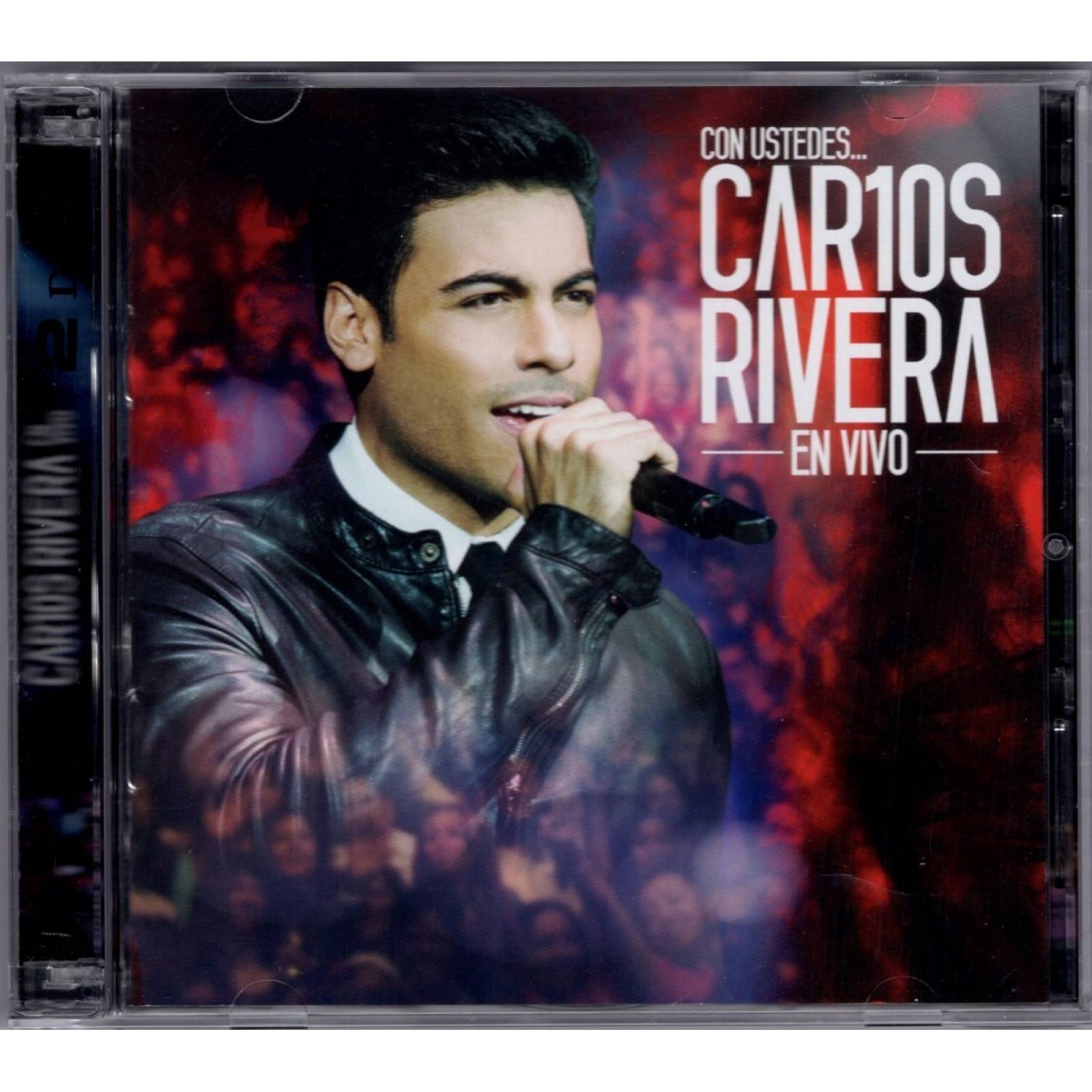Carlos Rivera - Con Ustedes Carlos Rivera En Vivo Cd + Dvd