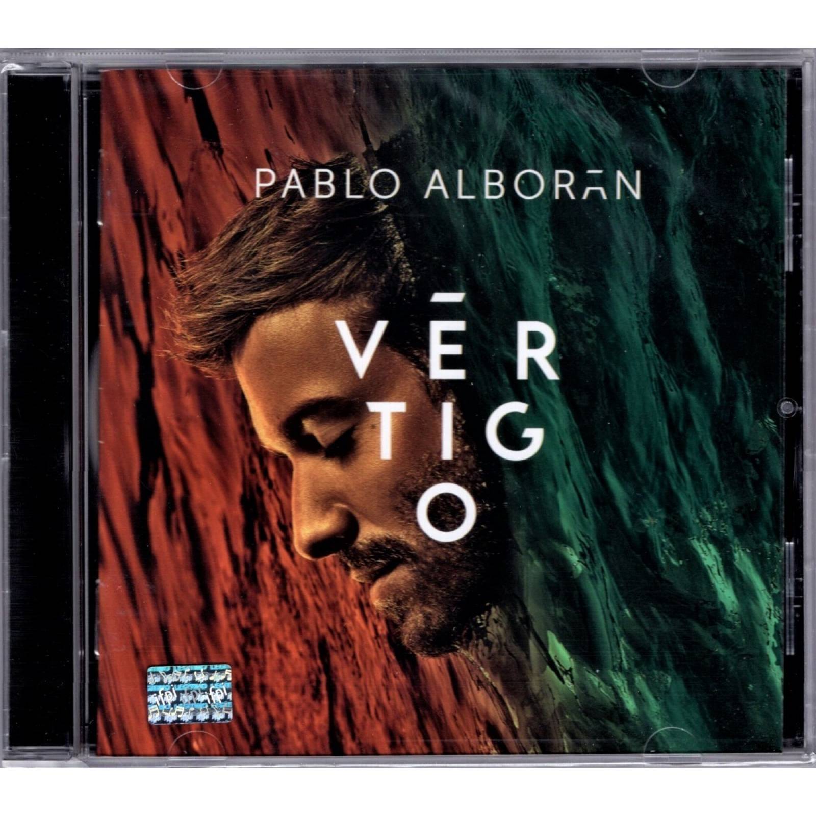 Pablo Alboran - Vertigo - Disco Cd 16 Canciones