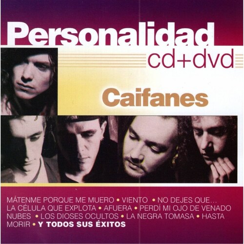 Caifanes - Personalidad - Disco Cd + Dvd 18 Canciones