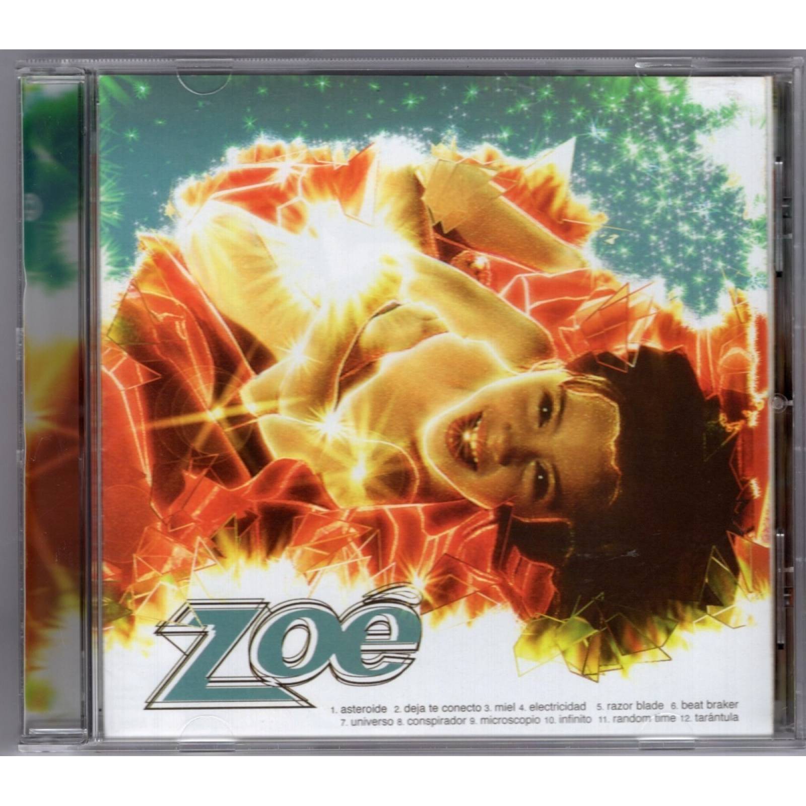 Zoe - Zoe - Disco Cd 12 Canciones