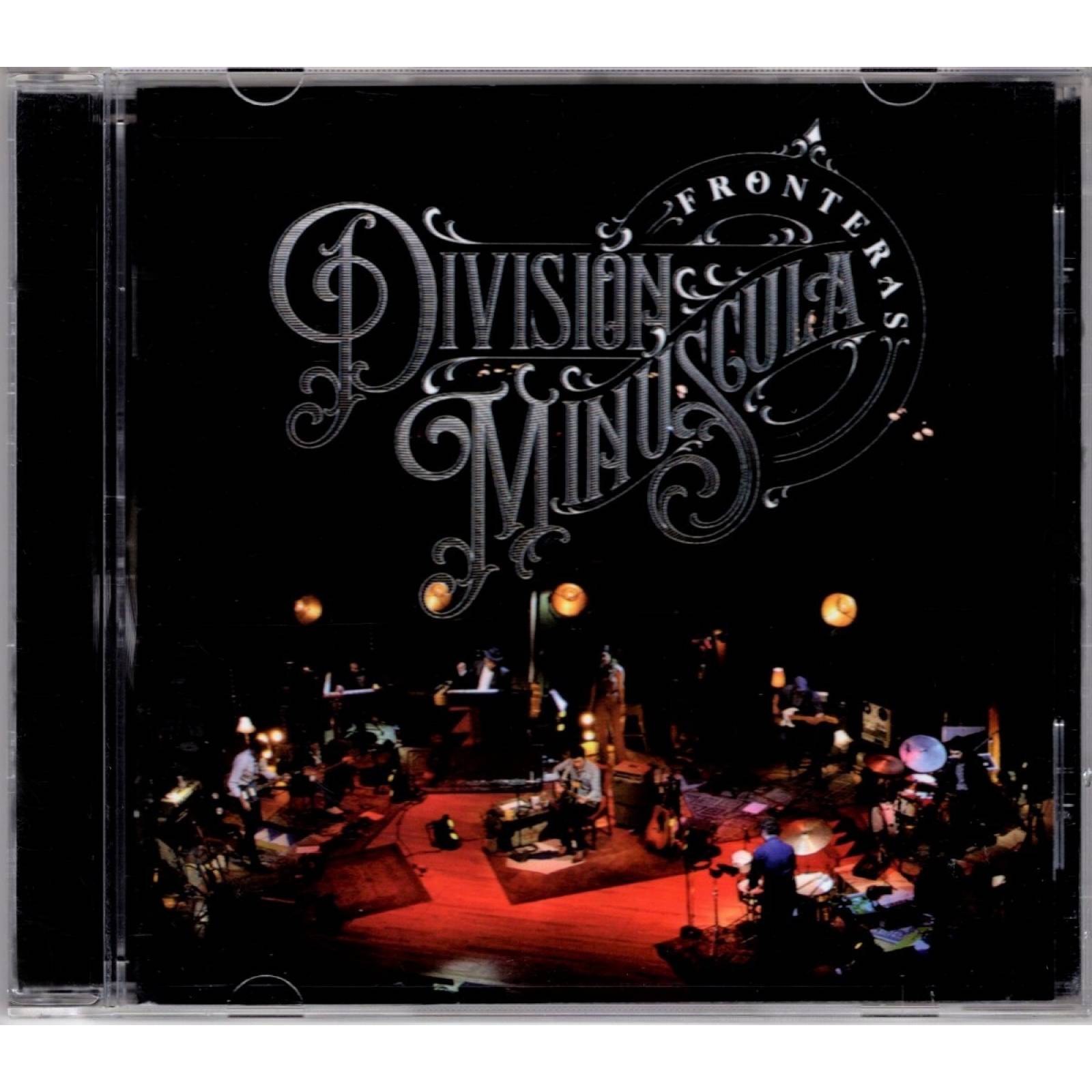 Division Minuscula - Fronteras - Disco Cd - 14 Canciones