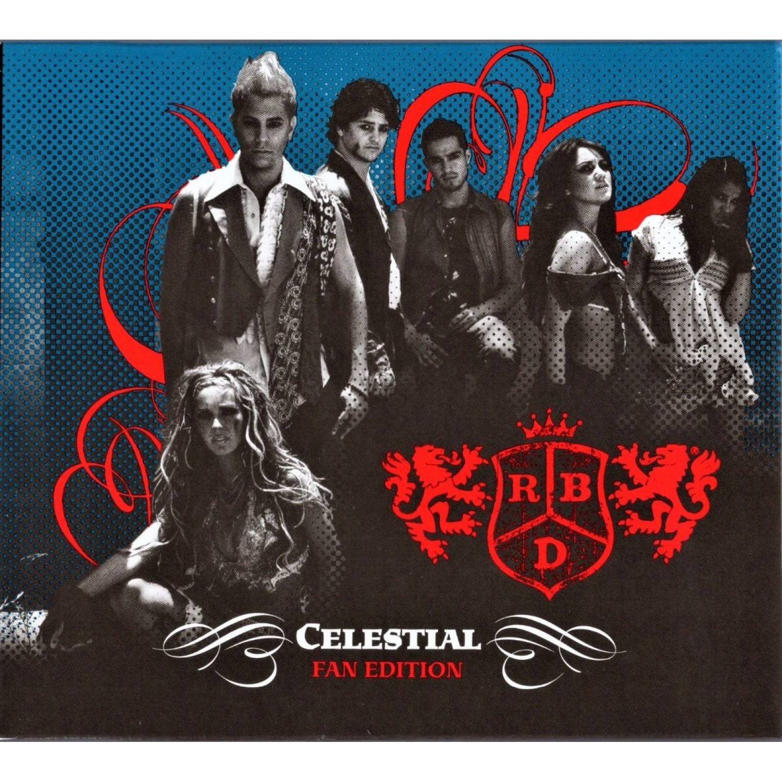 Rbd - Rebelde Celestial Edición Fan Cd + Dvd 20 Canciones