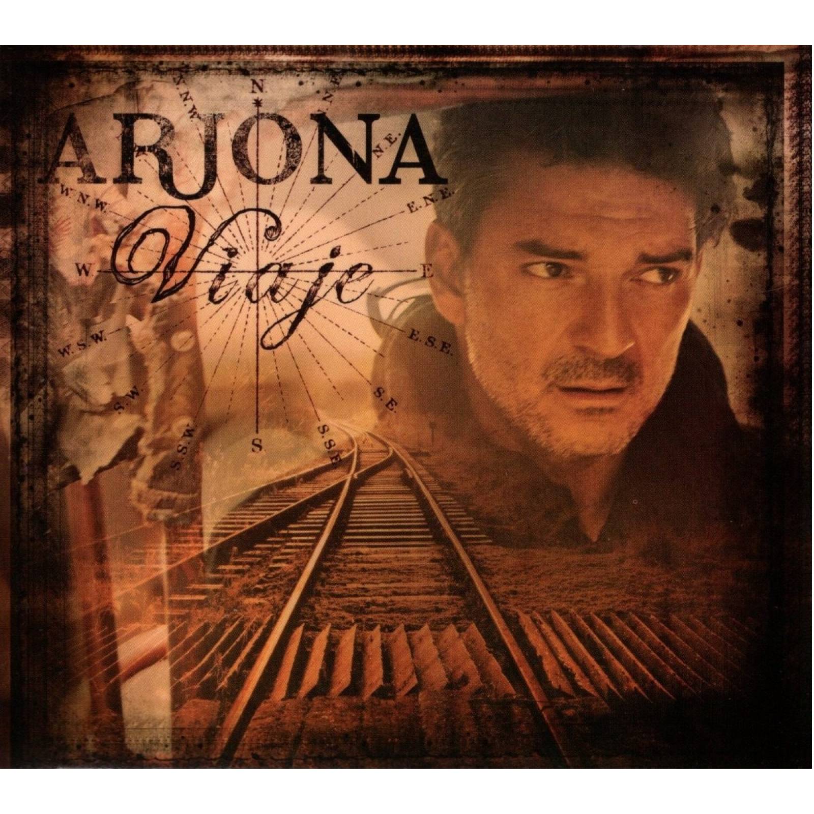 Ricardo Arjona Viaje Disco Cd Con 14 Canciones.